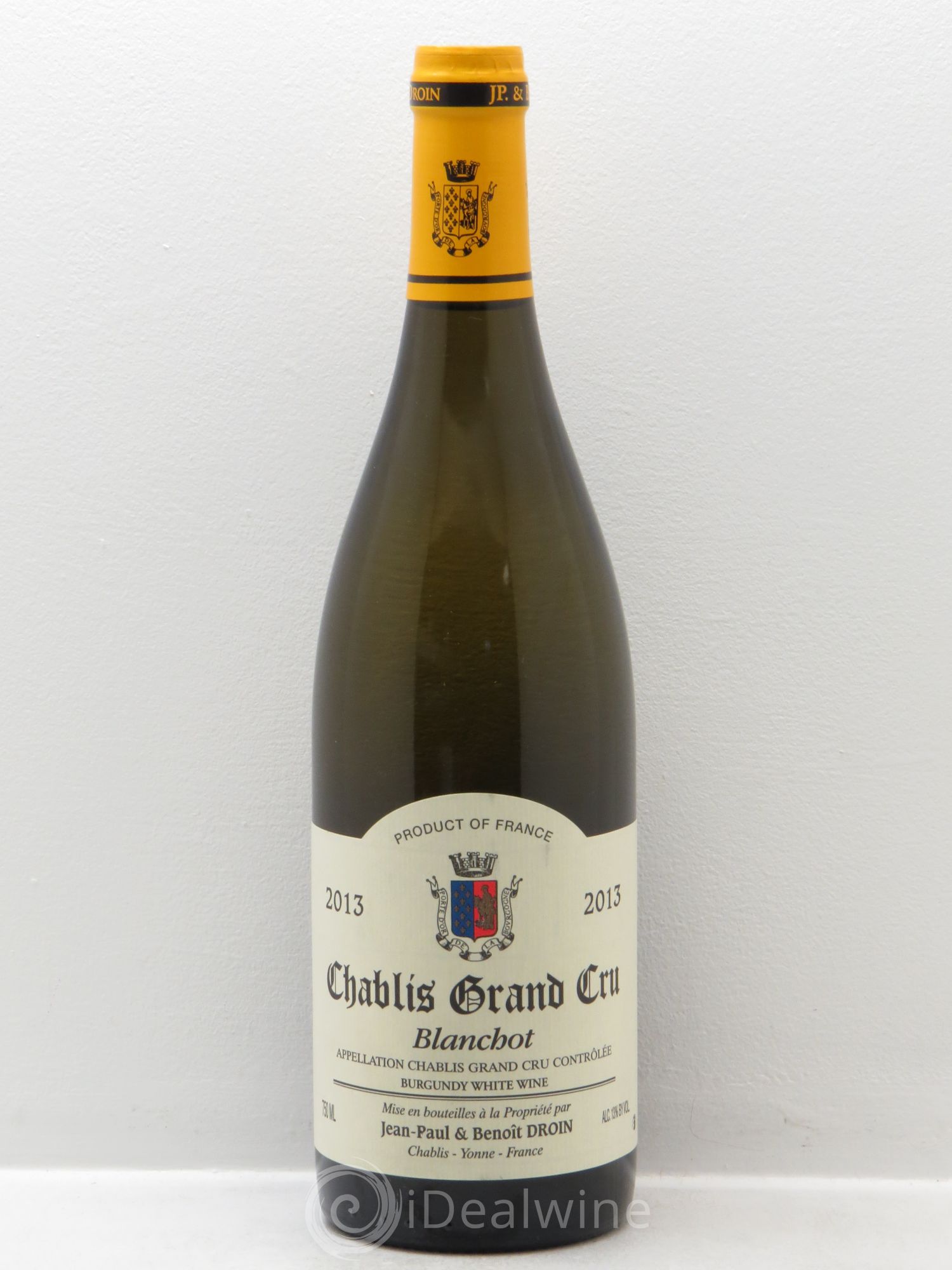 Chablis Grand Cru 2013 - Lot de 1 bouteille - 0