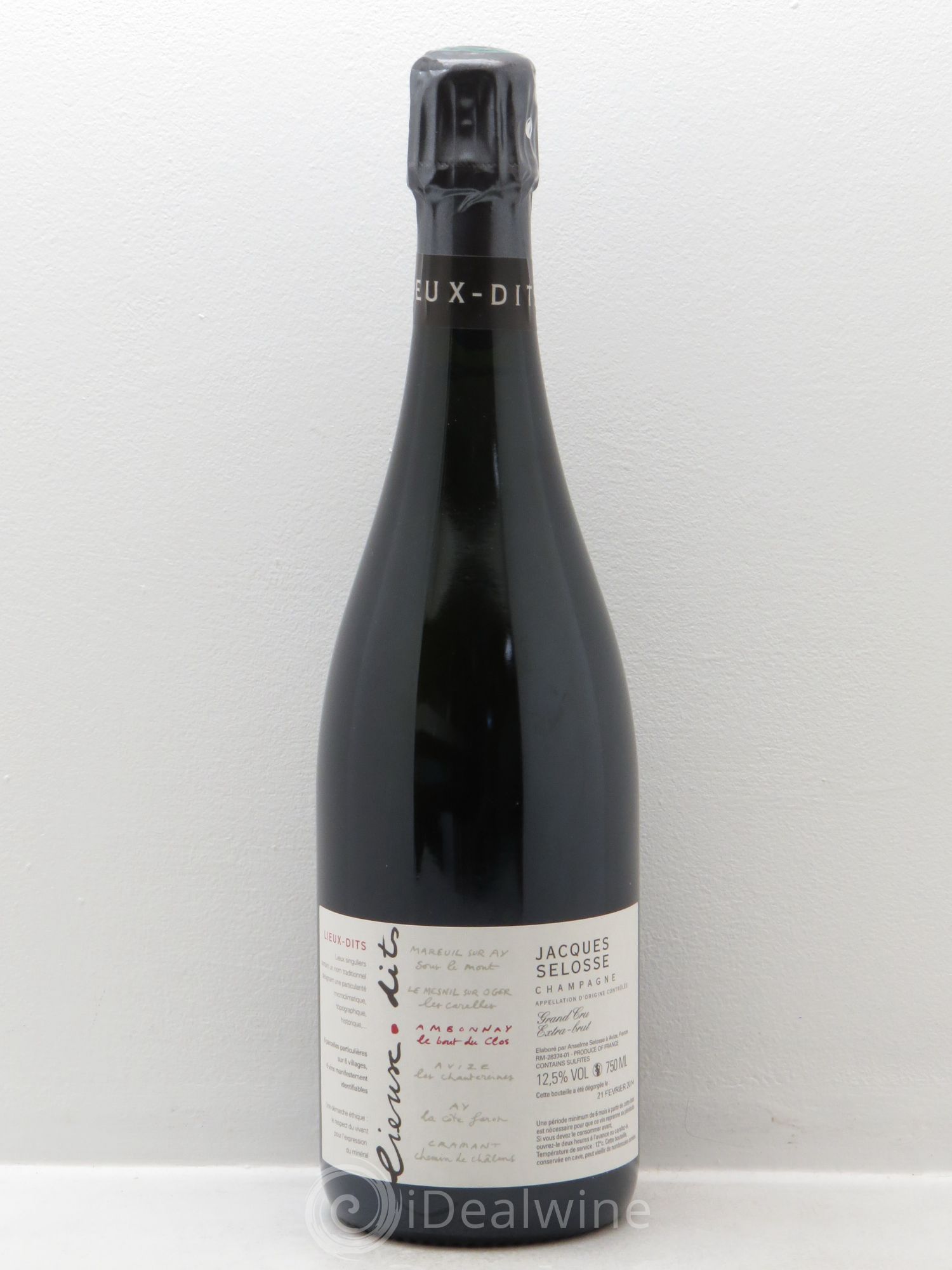 Champagne Selosse Le Bout du Clos - Posten von 1 Flasche - 0