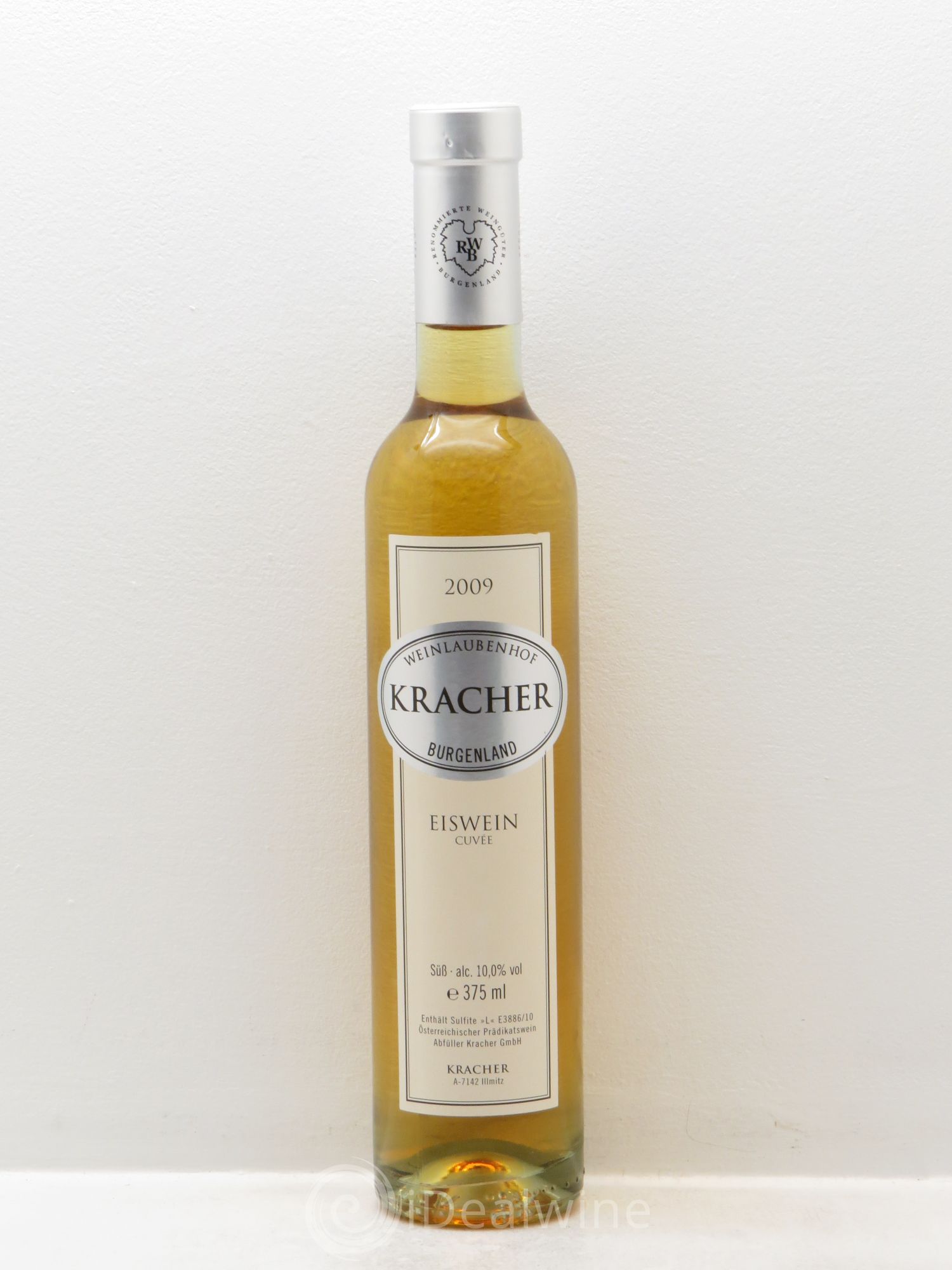Autriche EISWEIN Burgenland Domaine Alois KRACHER 2009 - Posten von 1 Demi-Flasche - 0