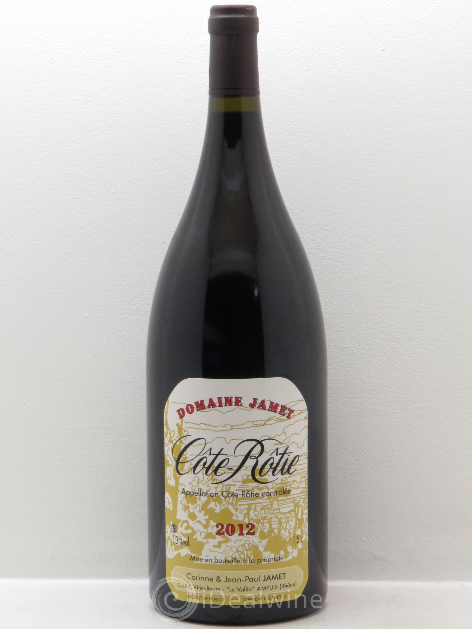 Côte-Rôtie Jamet (Domaine) 2012 - Lot de 1 magnum - 0