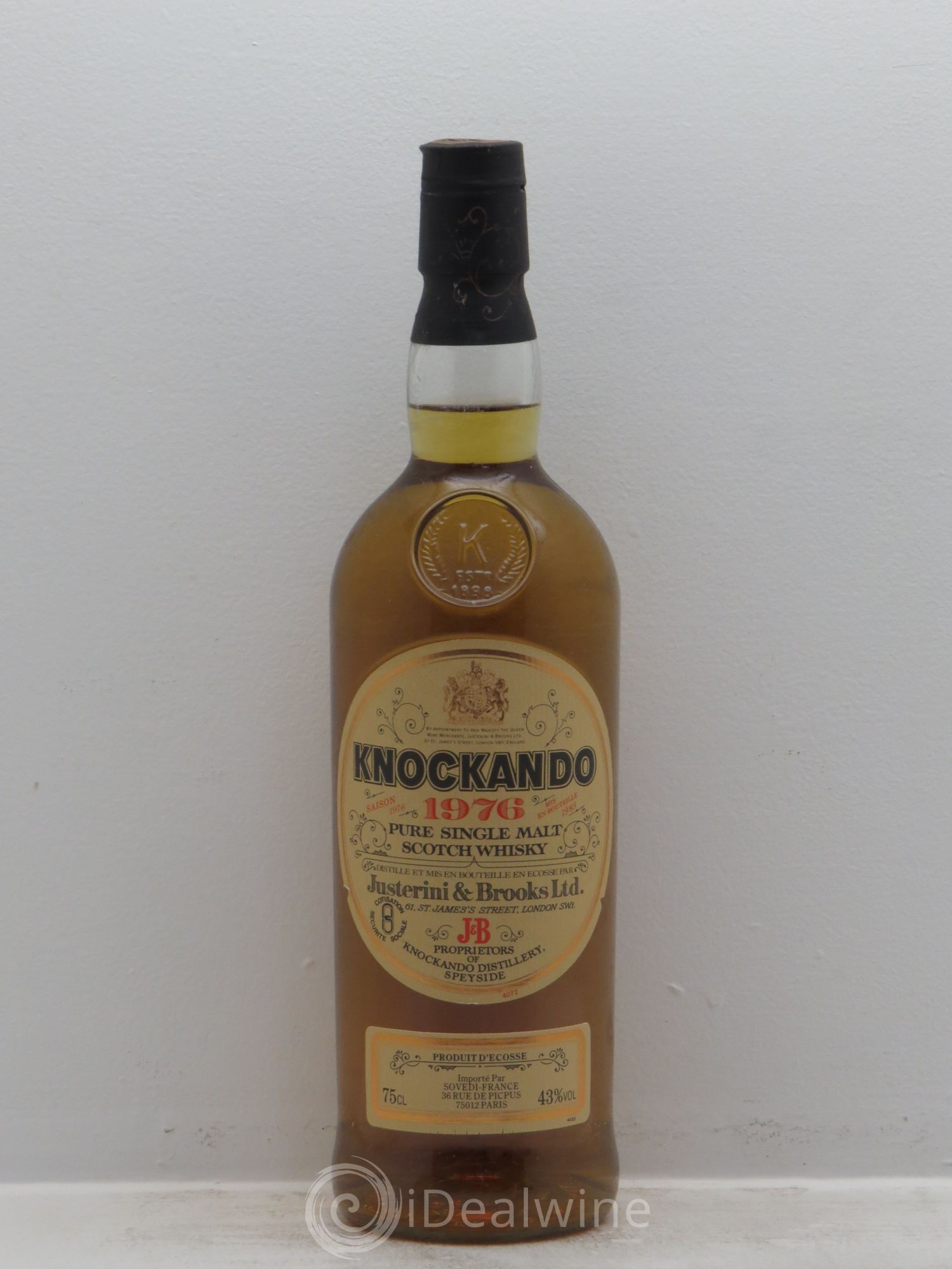 Whisky Speyside - Knockando 1976 - Posten von 1 Flasche - 0