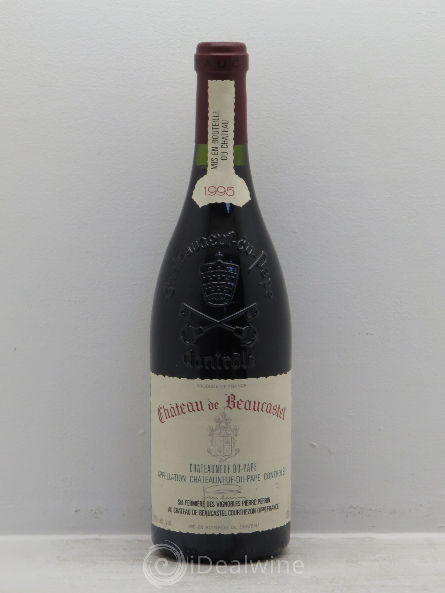 Châteauneuf-du-Pape Château de Beaucastel Famille Perrin 1995 - Lot de 1 bouteille - 0
