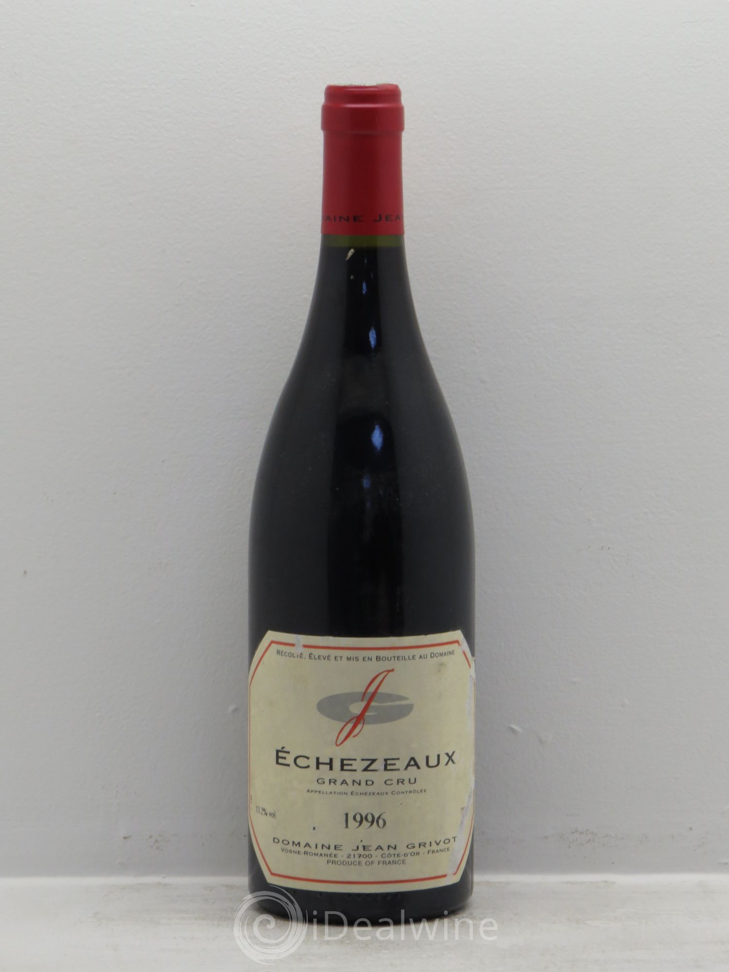 Echezeaux Grand Cru Jean Grivot 1996 - Lot de 1 bouteille - 0
