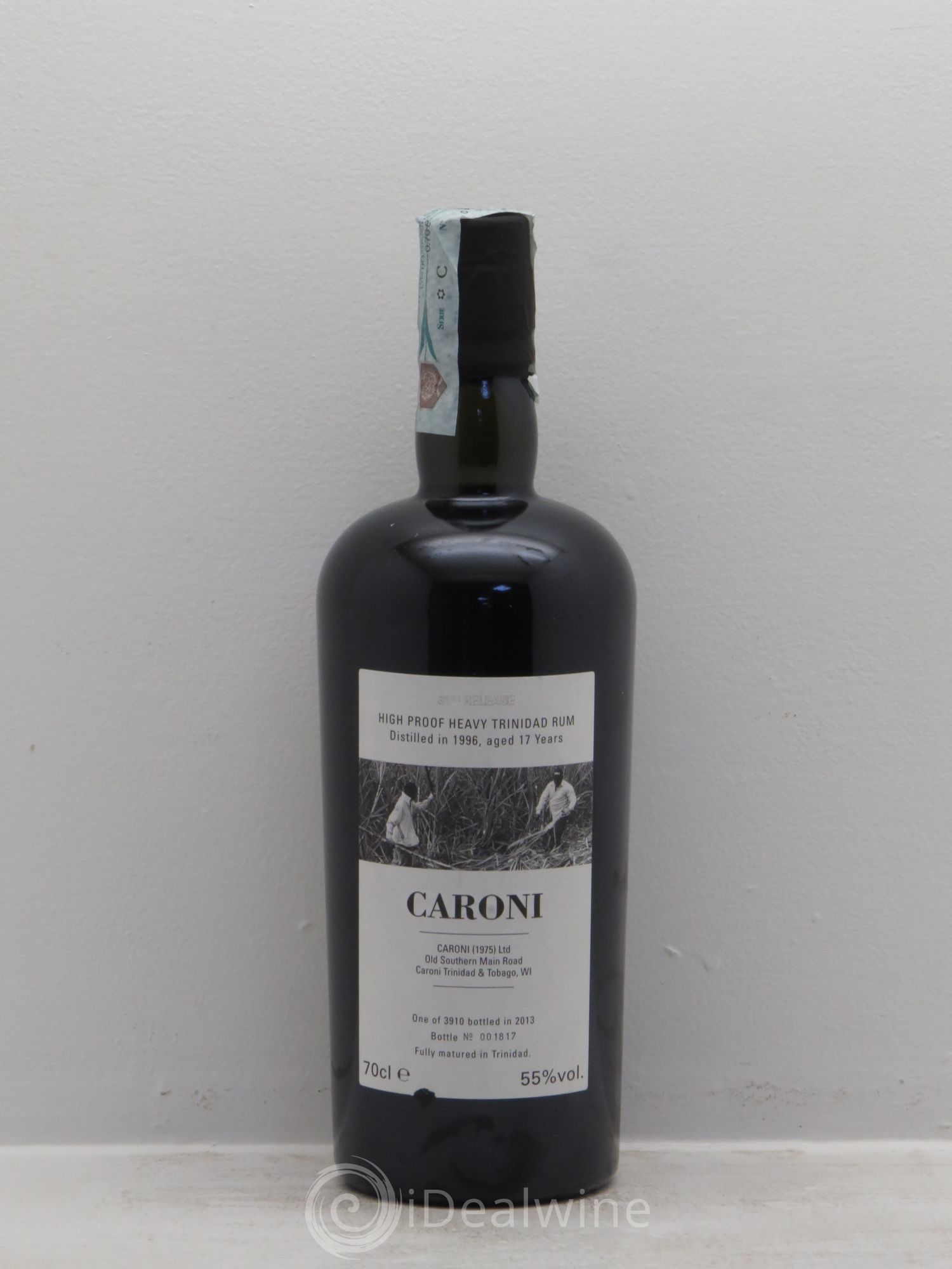 Alcools divers Heavy Rhum Caroni -High proof - Trinidad et Tobago 1996 - Posten von 1 Flasche - 0