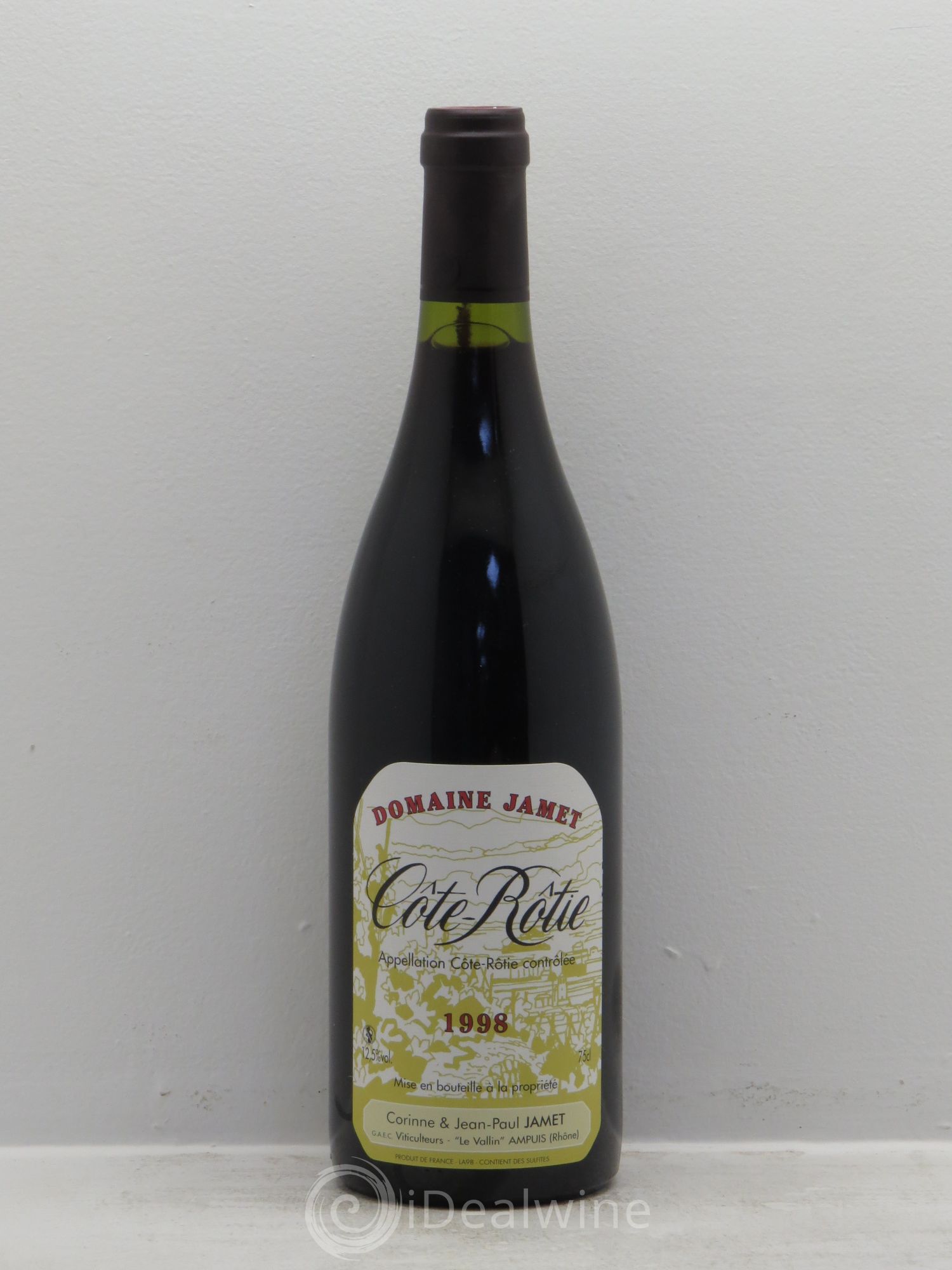 Côte-Rôtie Jamet (Domaine) 1998 - Lot de 1 bouteille - 0