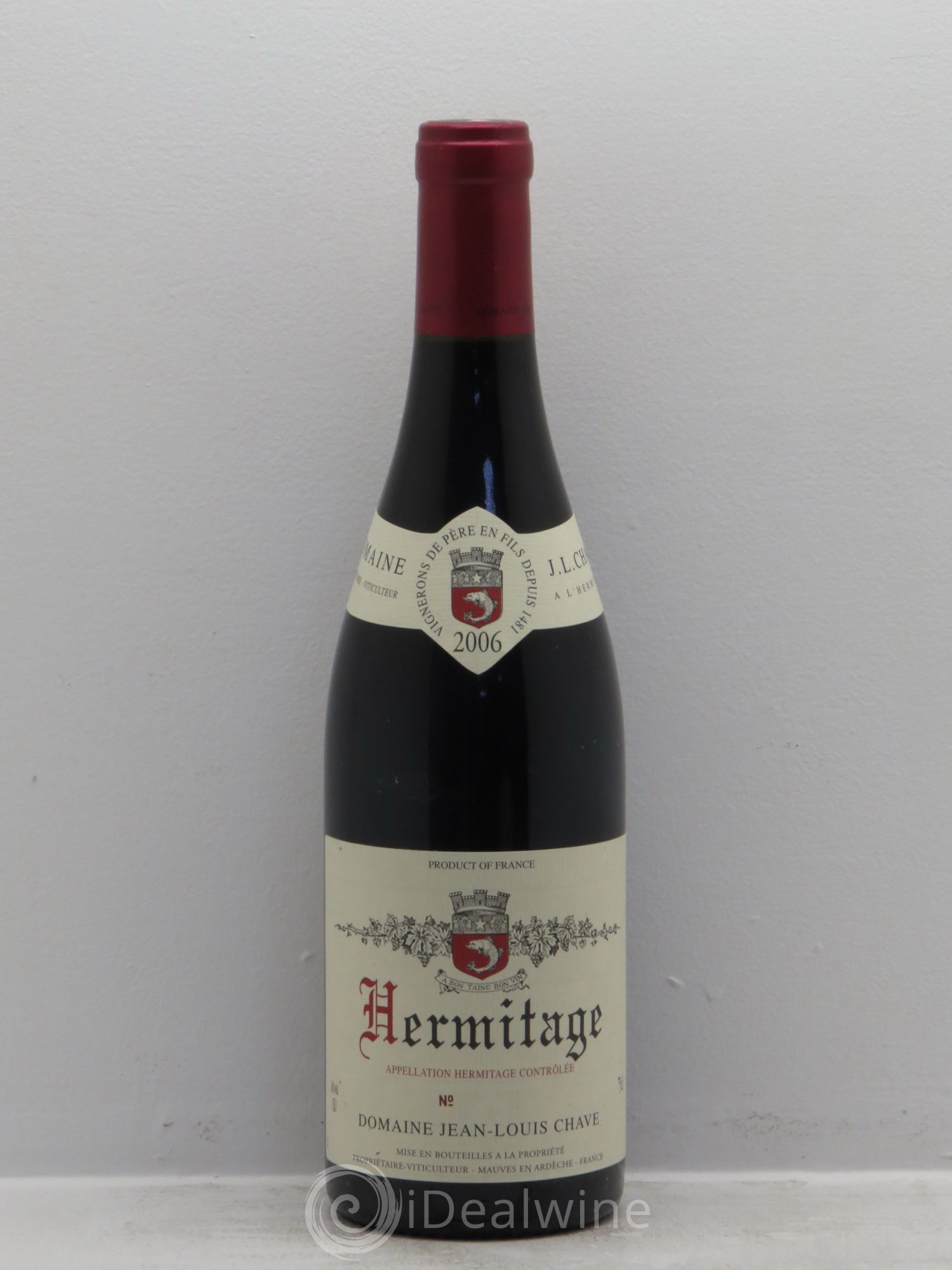 Hermitage Jean-Louis Chave 2006 - Lot de 1 bouteille - 0