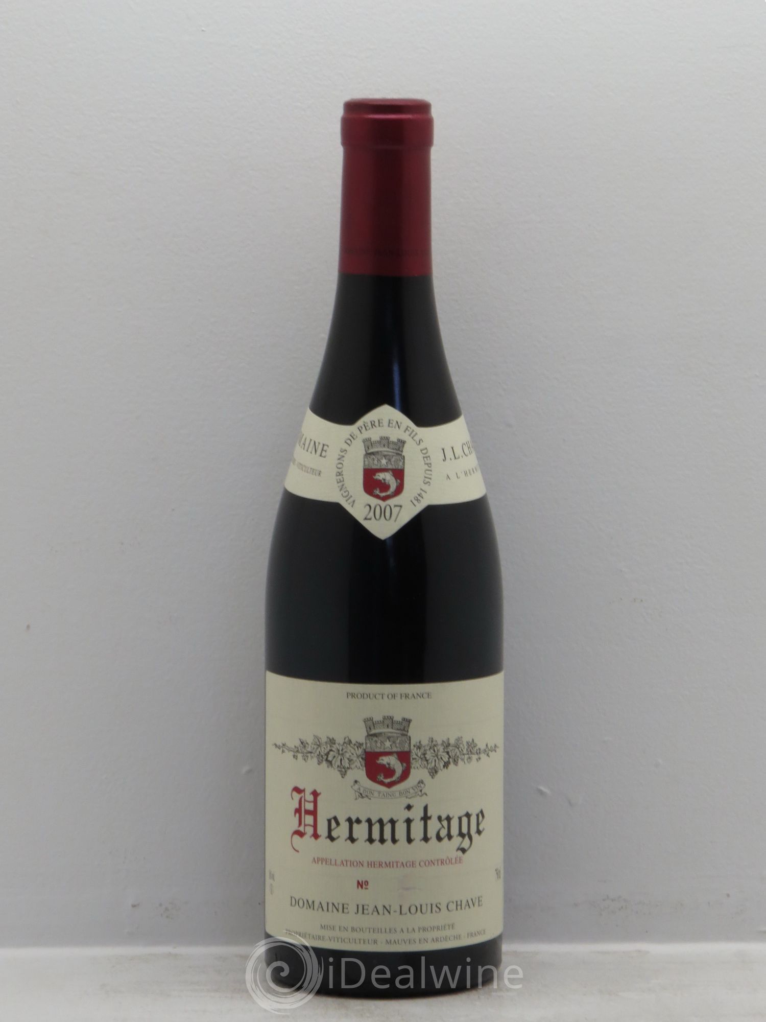 Hermitage Jean-Louis Chave 2007 - Lot de 1 bouteille - 0