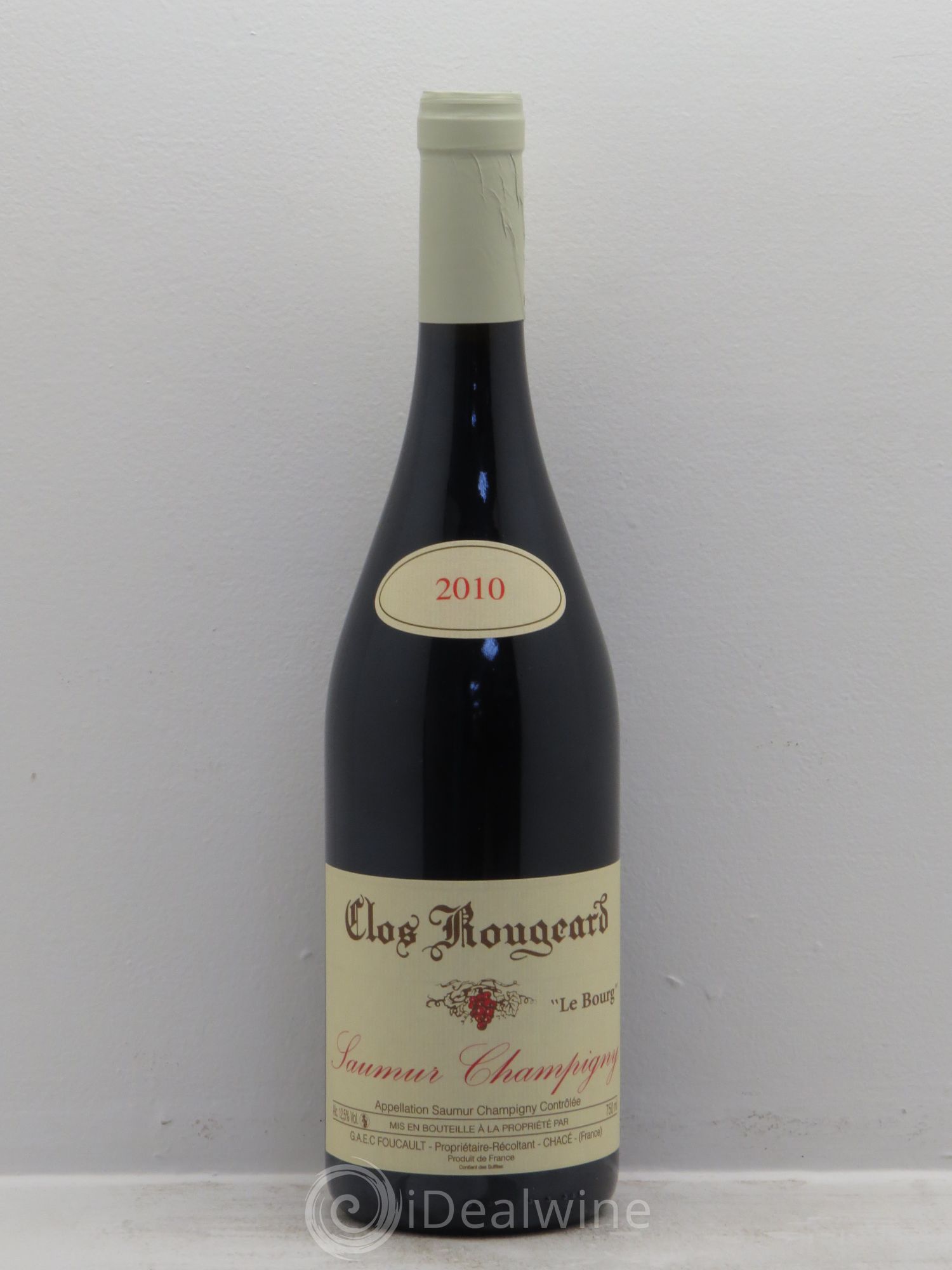 Saumur-Champigny Le Bourg Clos Rougeard 2010 - Lot de 1 bouteille - 0