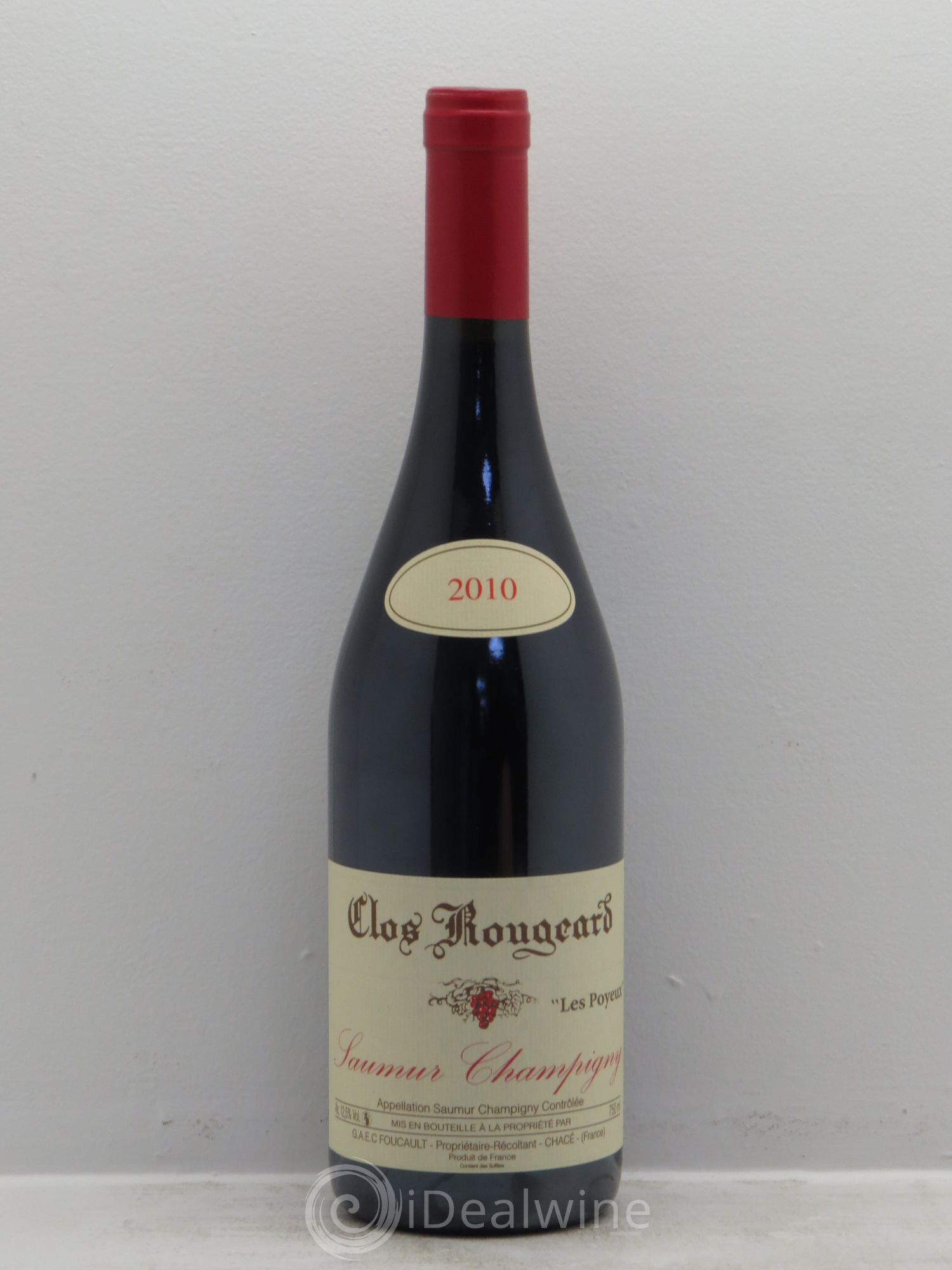 Saumur-Champigny Les Poyeux Clos Rougeard 2010 - Lot de 1 bouteille - 0