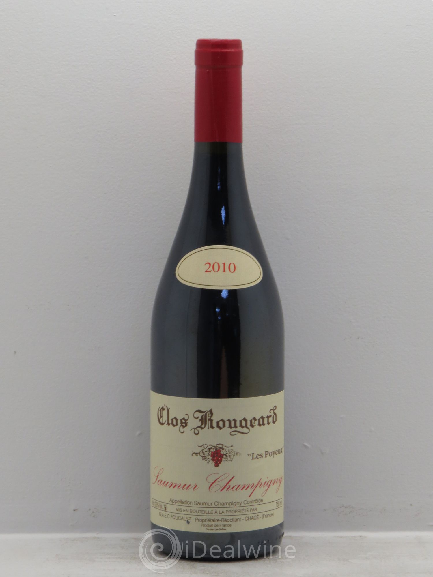 Saumur-Champigny Les Poyeux Clos Rougeard 2010 - Lot de 1 bouteille - 0
