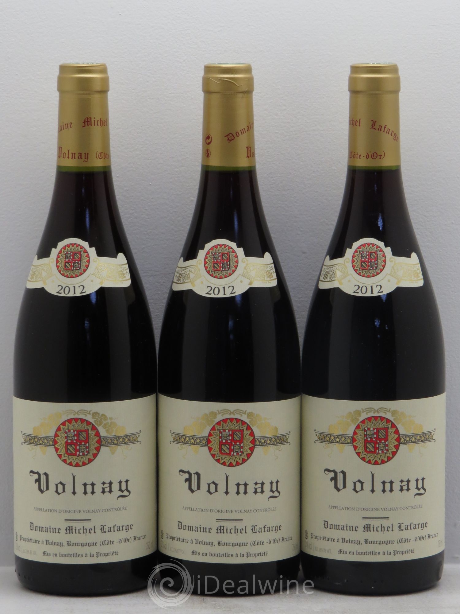Volnay Lafarge (Domaine) Village 2012 - Lot de 3 bouteilles - 0