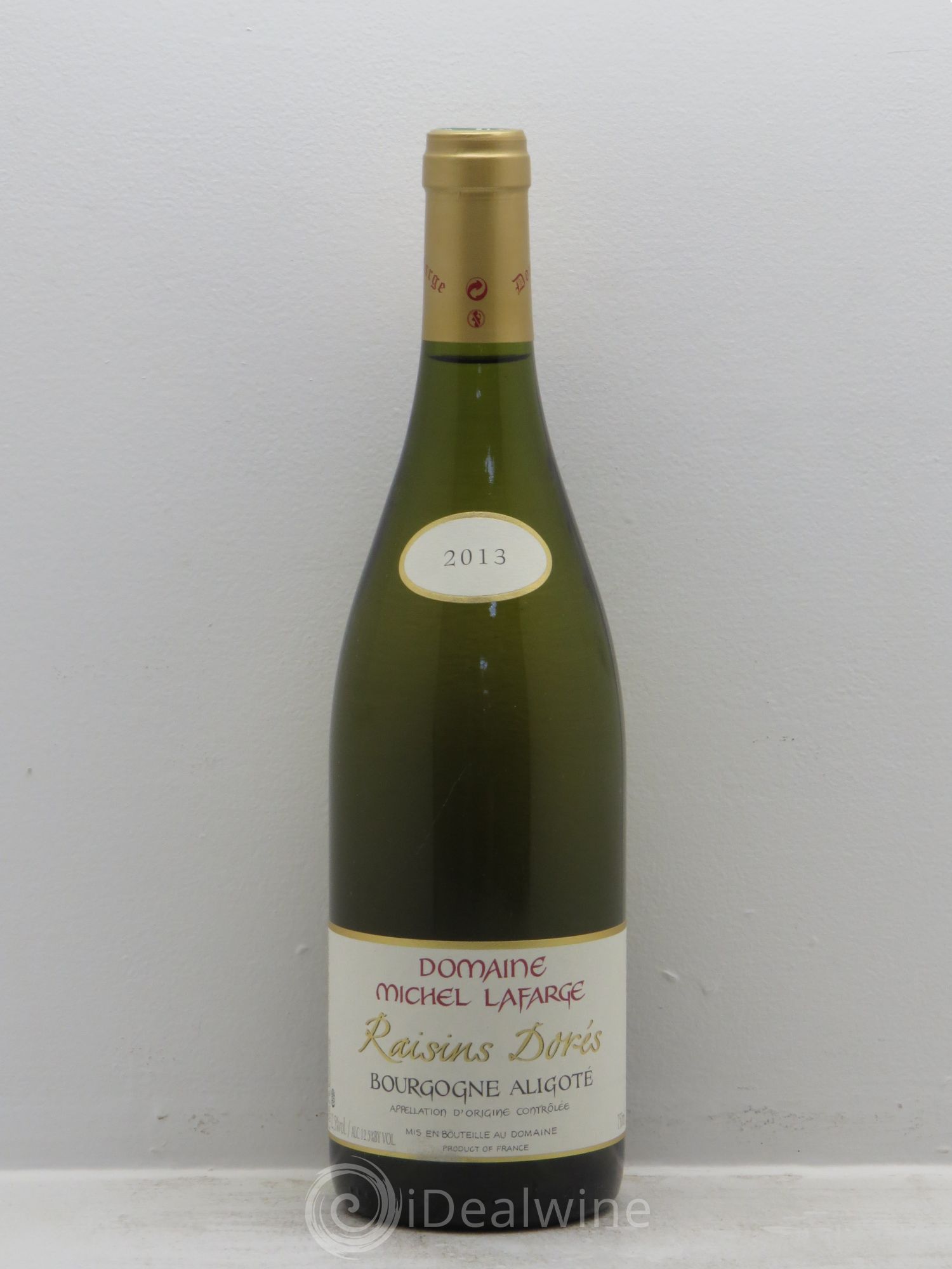 Bourgogne Aligoté - Raisins Dorés - Domaine Michel Lafarge 2013 - Posten von 1 Flasche - 0