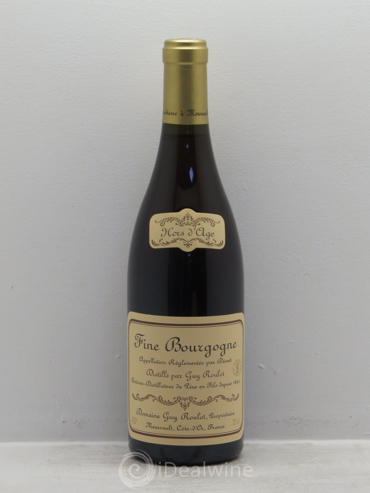 Alcools divers Bourgogne Fine - Hors d'âge - Domaine Roulot - - Posten von 1 Flasche - 0