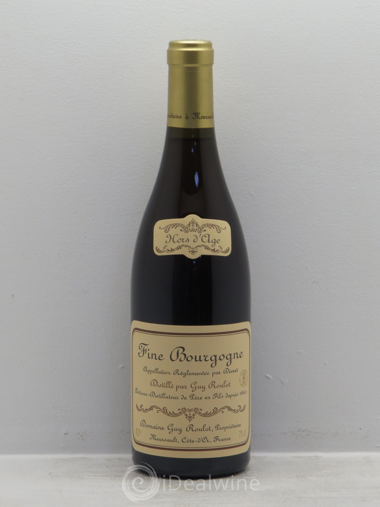 Alcools divers Bourgogne Fine - Hors d'âge - Domaine Roulot - - Posten von 1 Flasche - 0