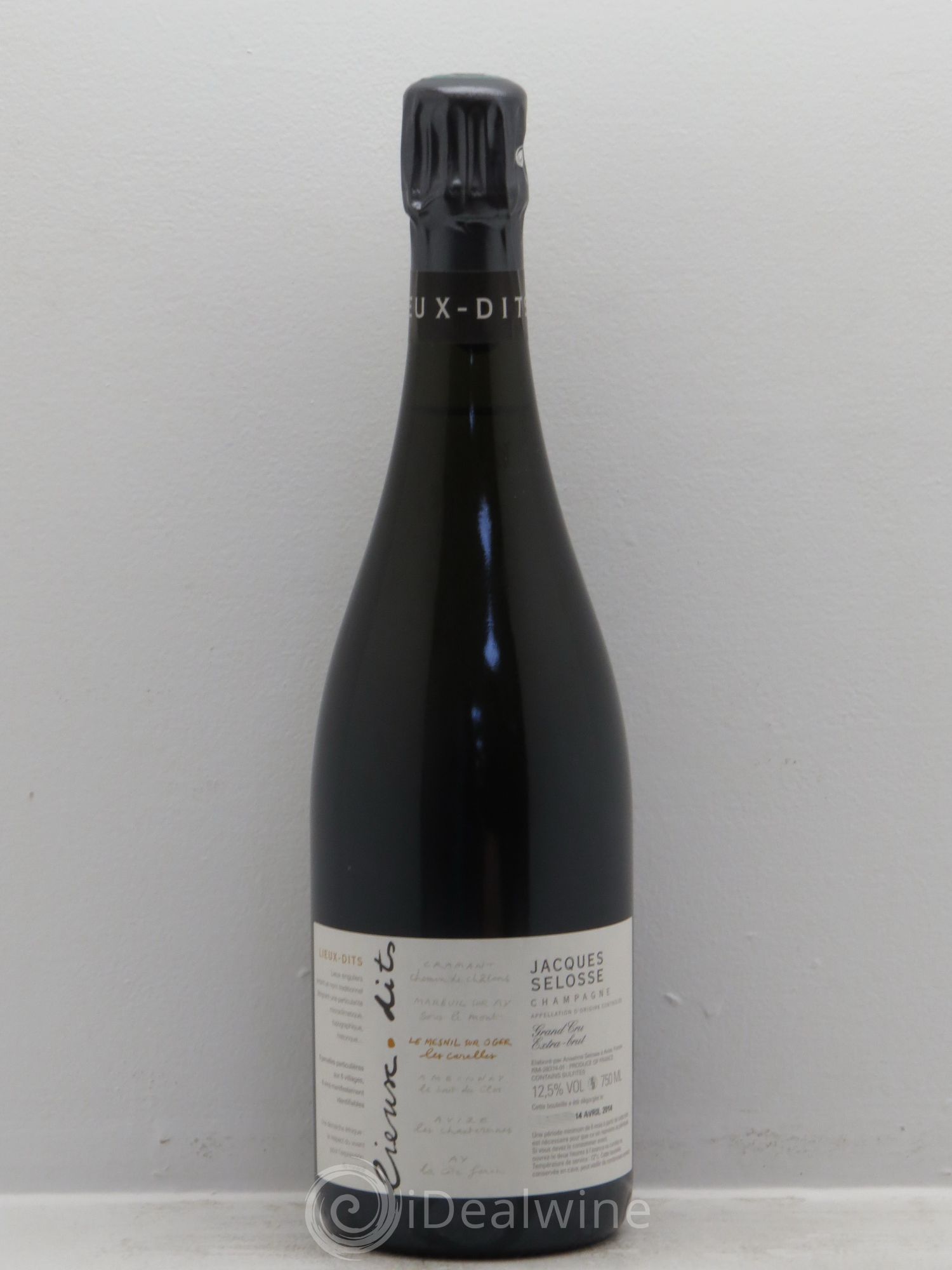 Les Carelles Blanc de Blancs Jacques Selosse - Lot de 1 bouteille - 0