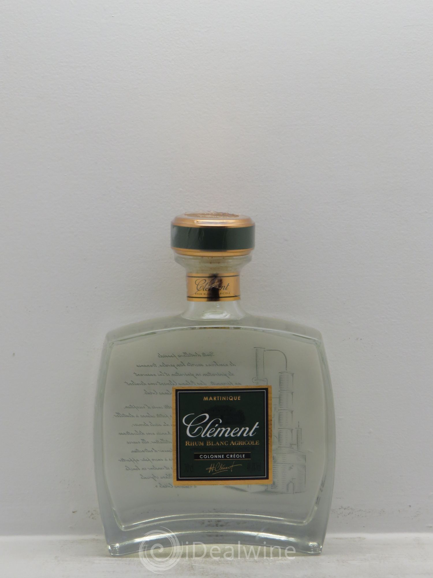 Rhum Ambré - Martinique -Colonne Créole - Clément - Posten von 1 Flasche - 0