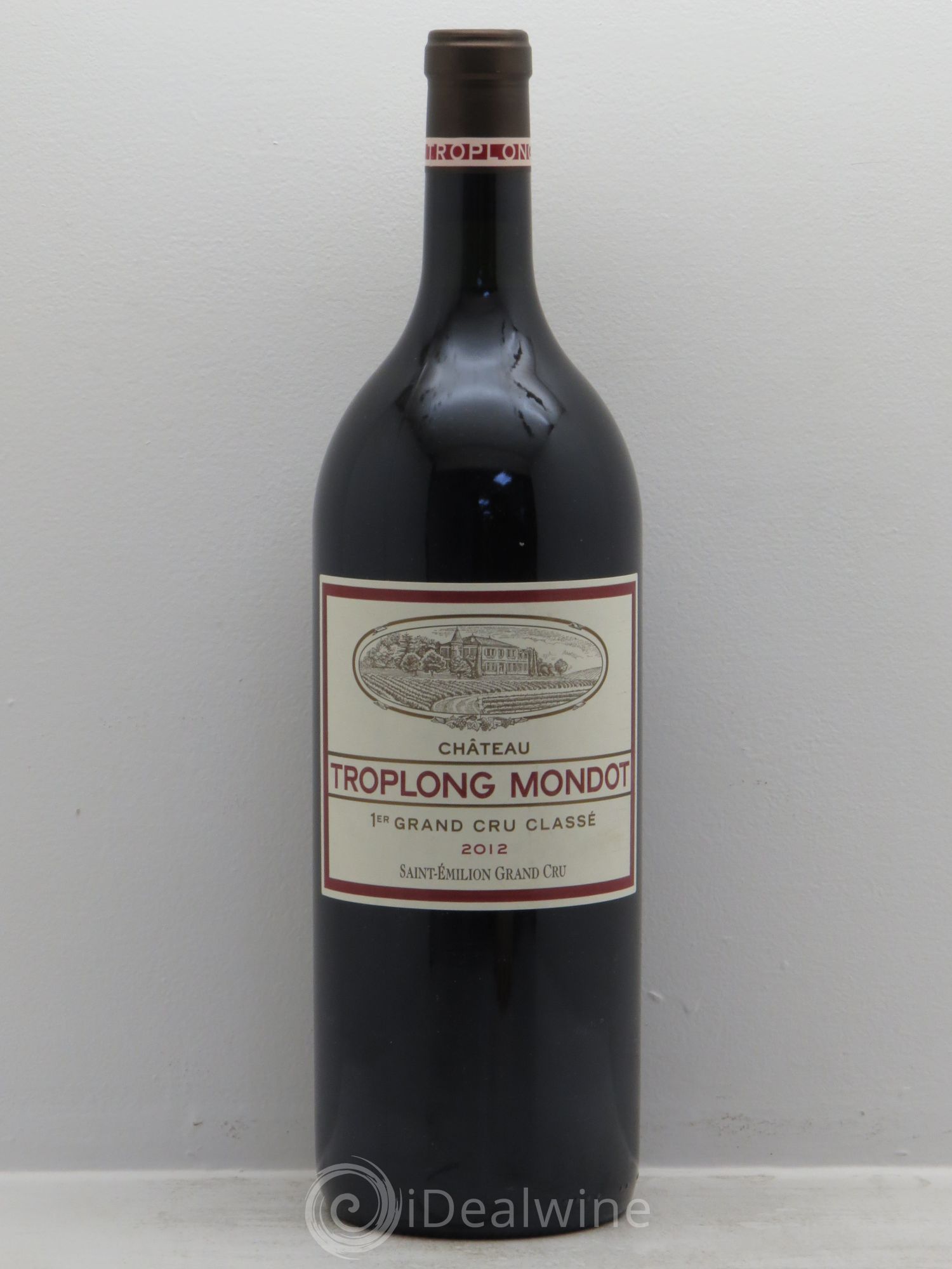 Château Troplong Mondot 1er Grand Cru Classé B 2012 - Lot de 1 magnum - 0