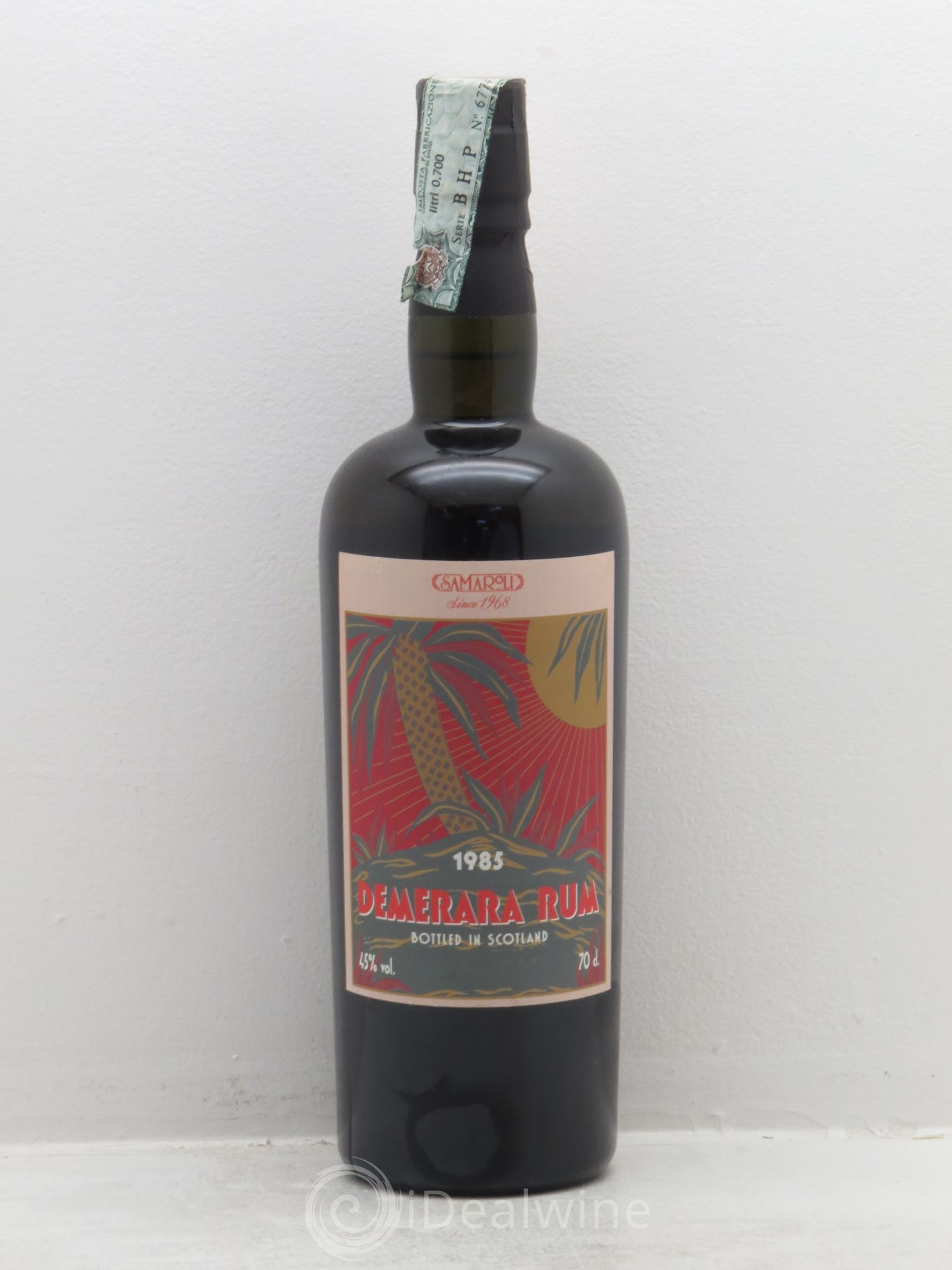 Rhum Guyanne Ecosse Rum Demerara Single cask 45° 1985 - Posten von 1 Flasche - 0