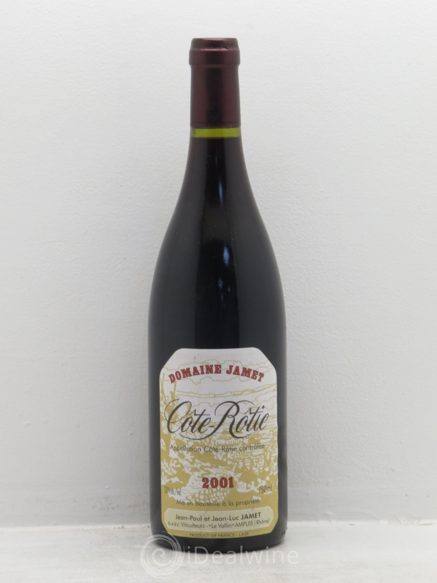 Côte-Rôtie Jamet (Domaine) 2001 - Lot de 1 bouteille - 0