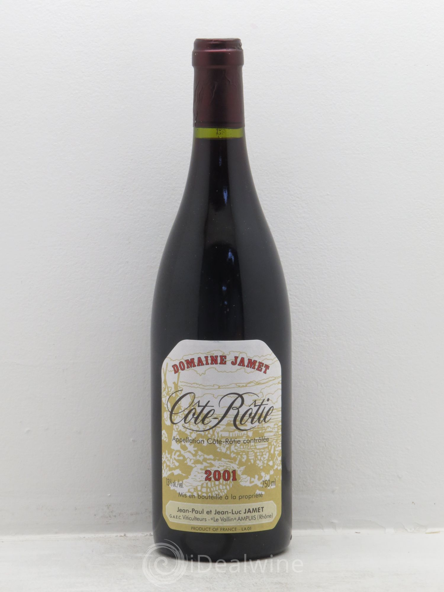 Côte-Rôtie Jamet (Domaine) 2001 - Lot de 1 bouteille - 0