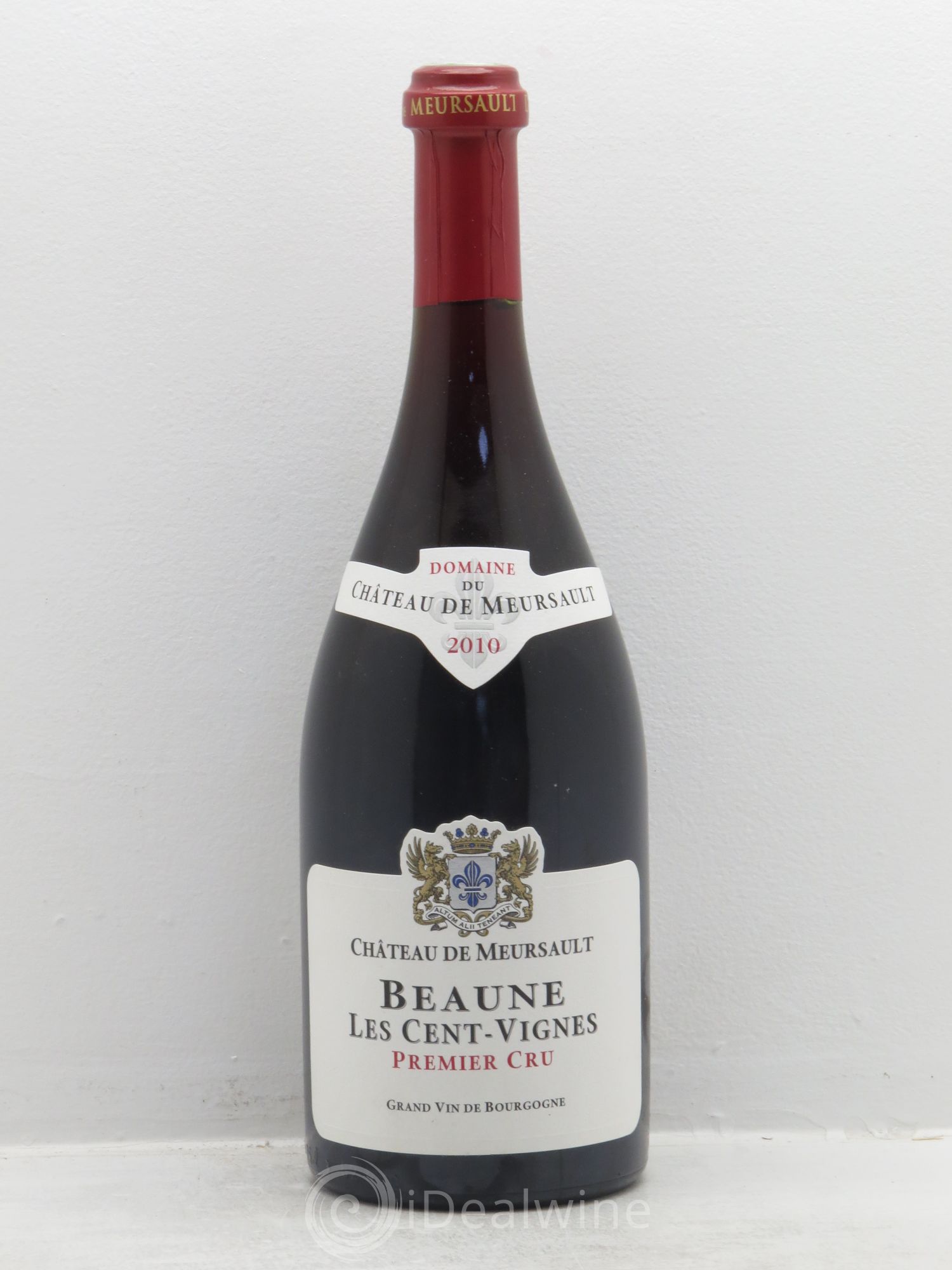 Beaune 1er Cru Château de Meursault Les Cent vignes 2010 - Lot de 1 bouteille - 0
