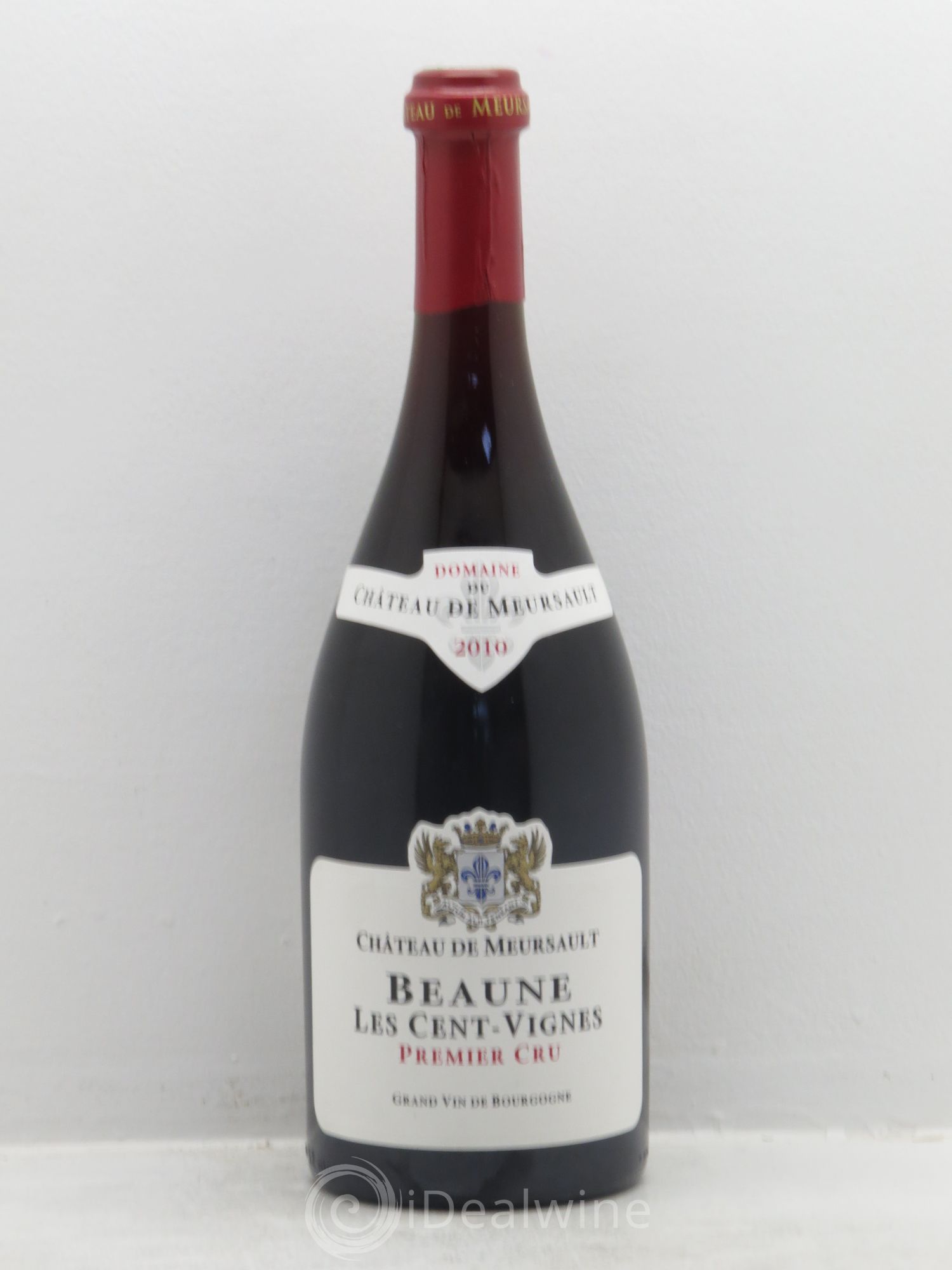 Beaune 1er Cru Château de Meursault Les Cent vignes 2010 - Lot de 1 bouteille - 0