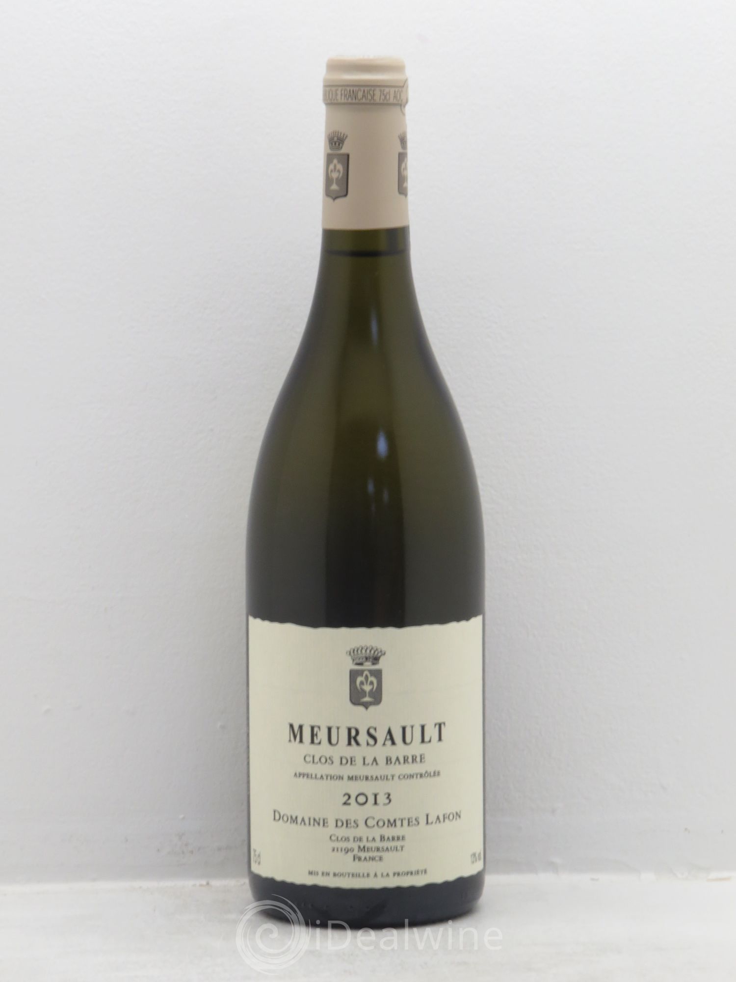Meursault Clos de la Barre Comtes Lafon (Domaine des) 2013 - Lot de 1 bouteille - 0