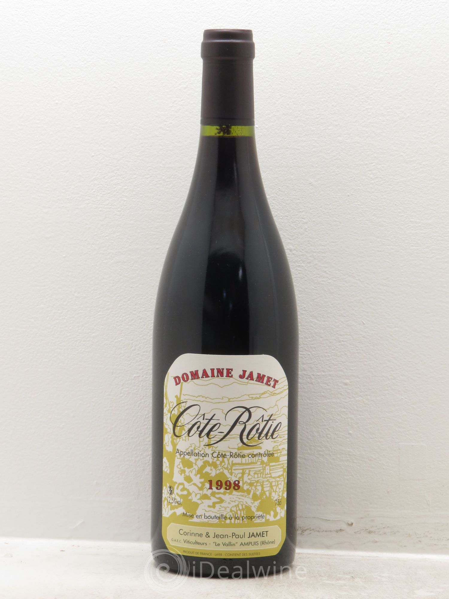 Côte-Rôtie Jamet (Domaine) 1998 - Lot de 1 bouteille - 0