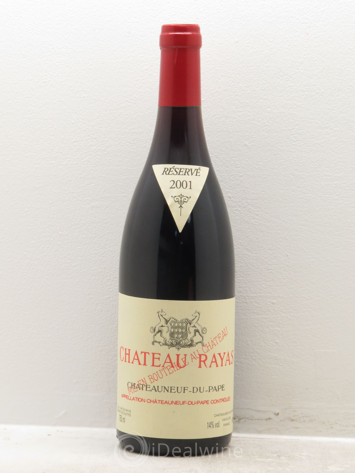 Châteauneuf-du-Pape Château Rayas Emmanuel Reynaud Réserve 2001 - Lot de 1 bouteille - 0