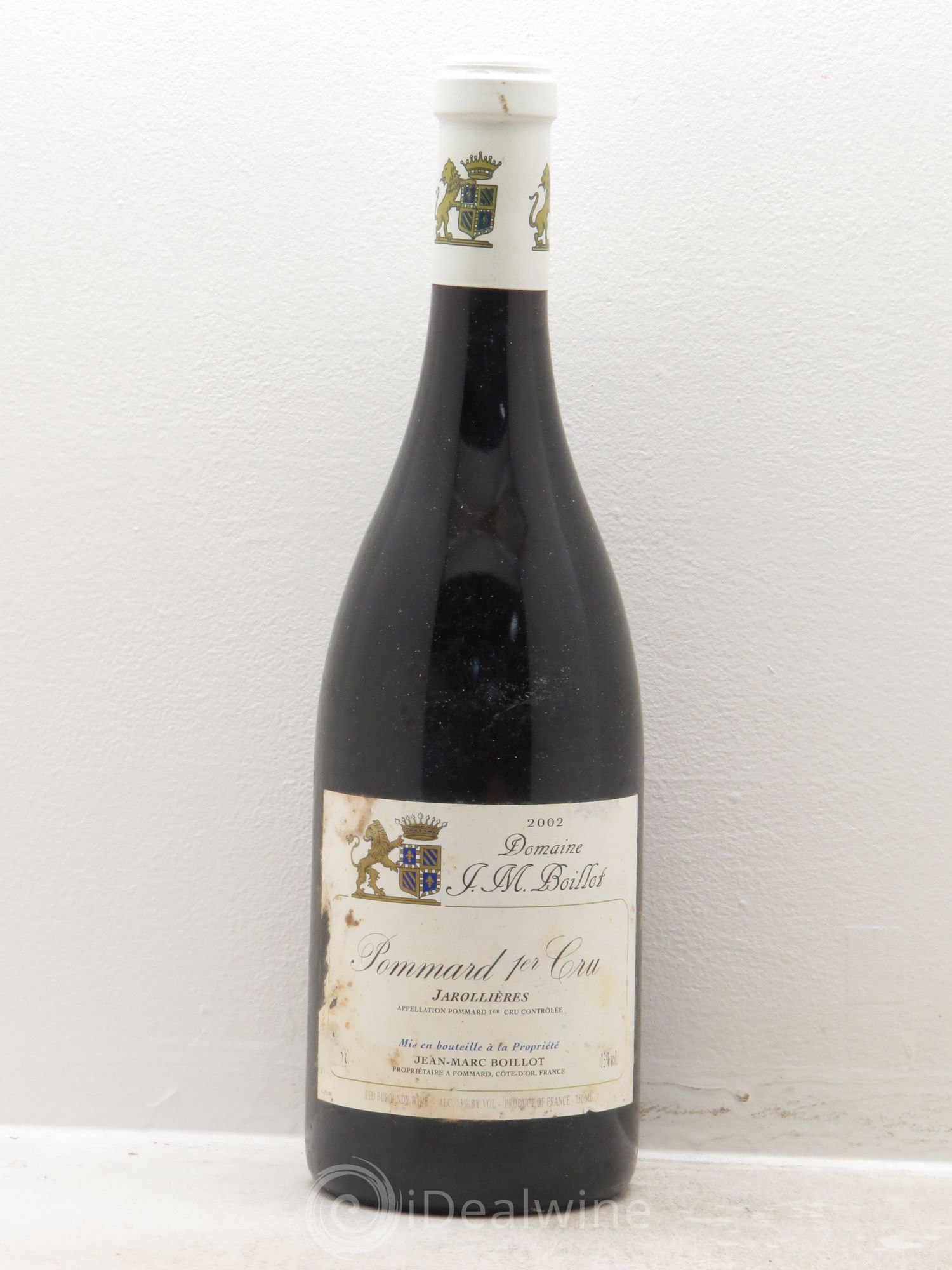 Pommard 1er Cru Jean Marc Boillot 2002 - Lot de 1 bouteille - 0