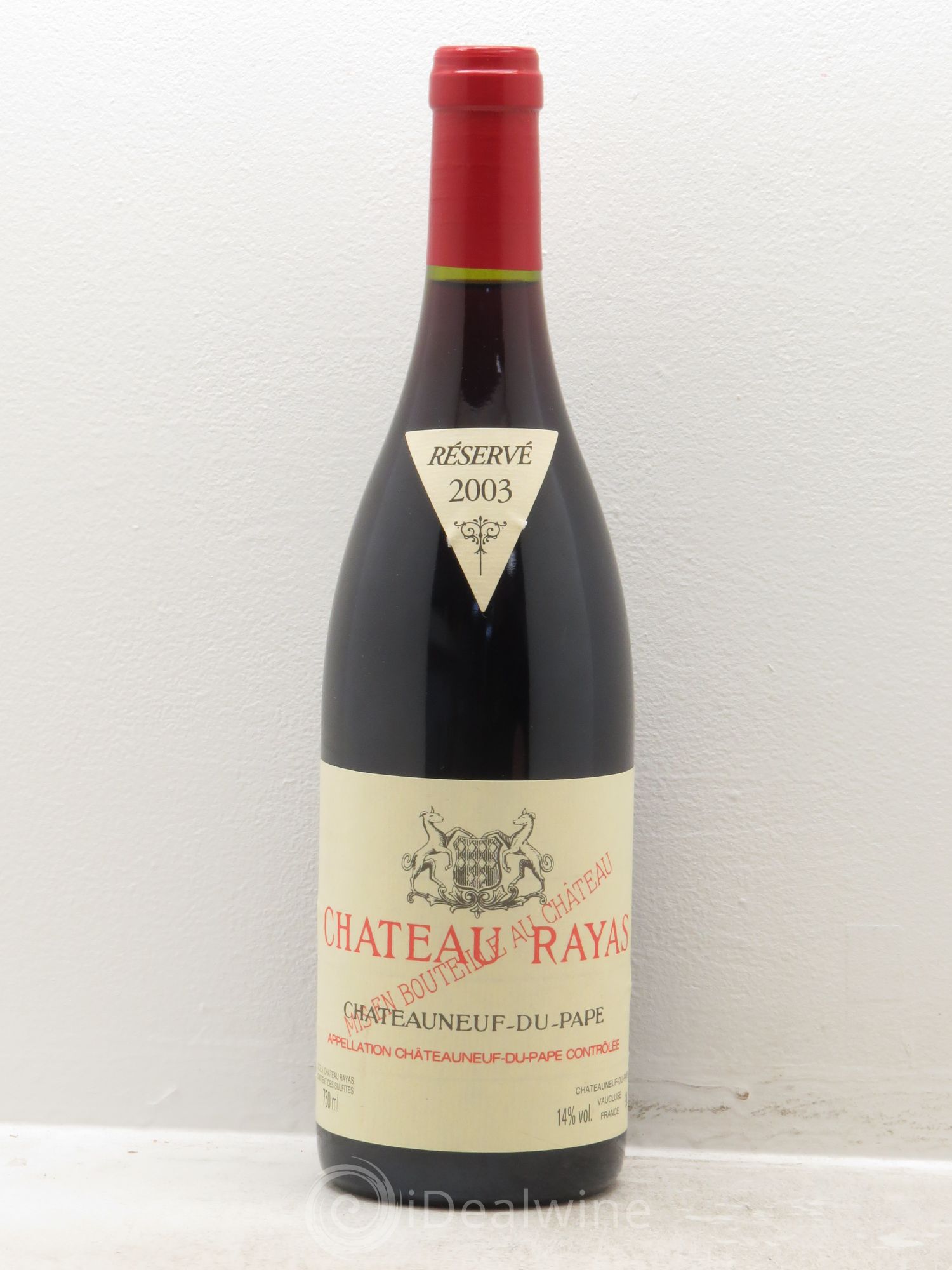 Châteauneuf-du-Pape Château Rayas Emmanuel Reynaud Réserve 2003 - Lot de 1 bouteille - 0