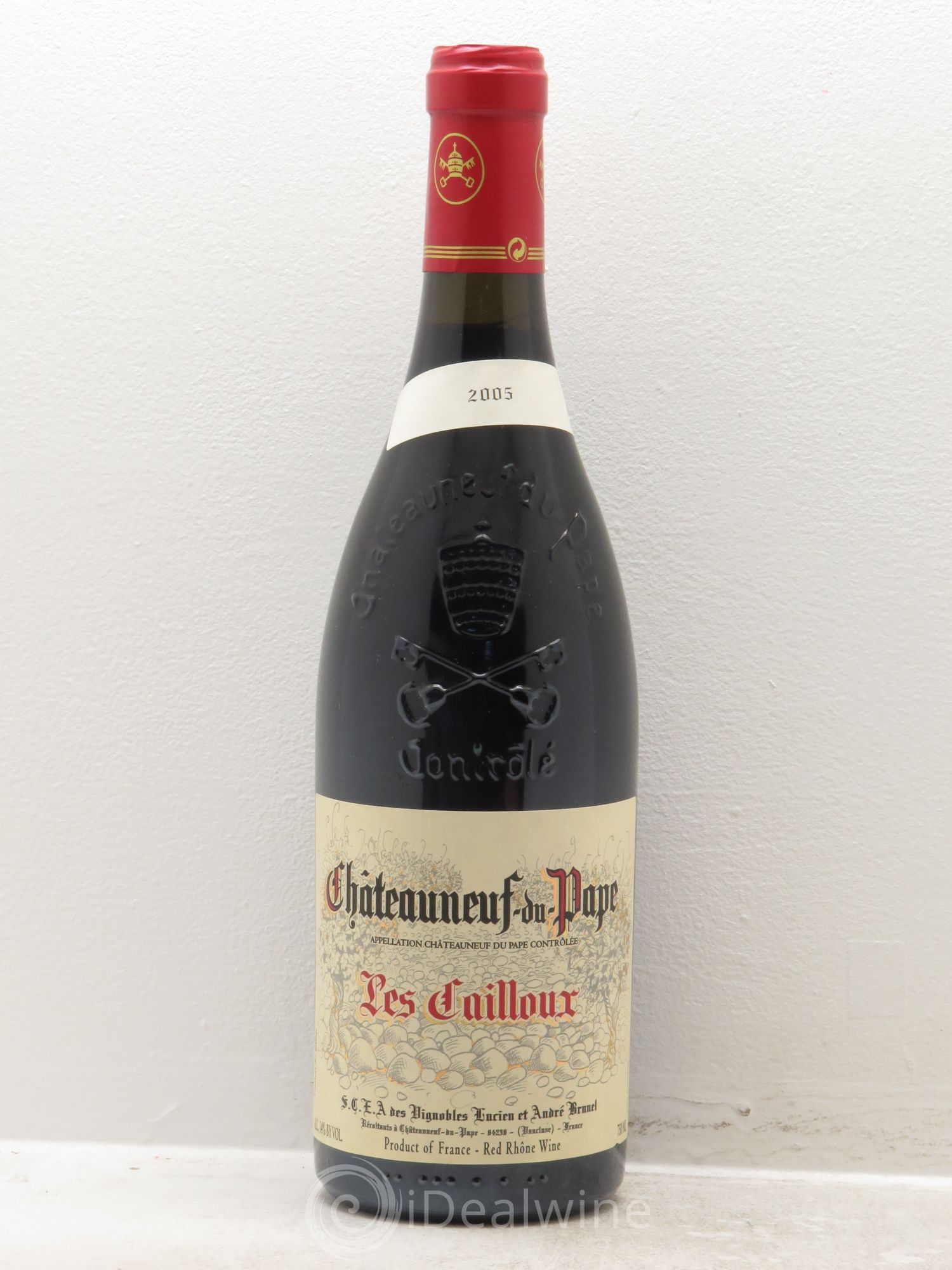 Châteauneuf-du-Pape Les Cailloux André Brunel 2005 - Lot de 1 bouteille - 0