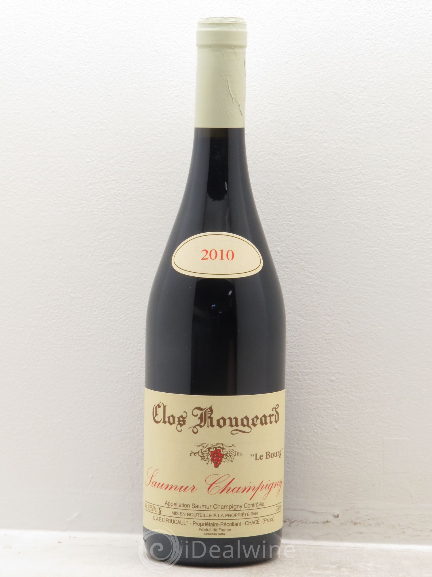 Saumur-Champigny Le Bourg Clos Rougeard 2010 - Lot de 1 bouteille - 0