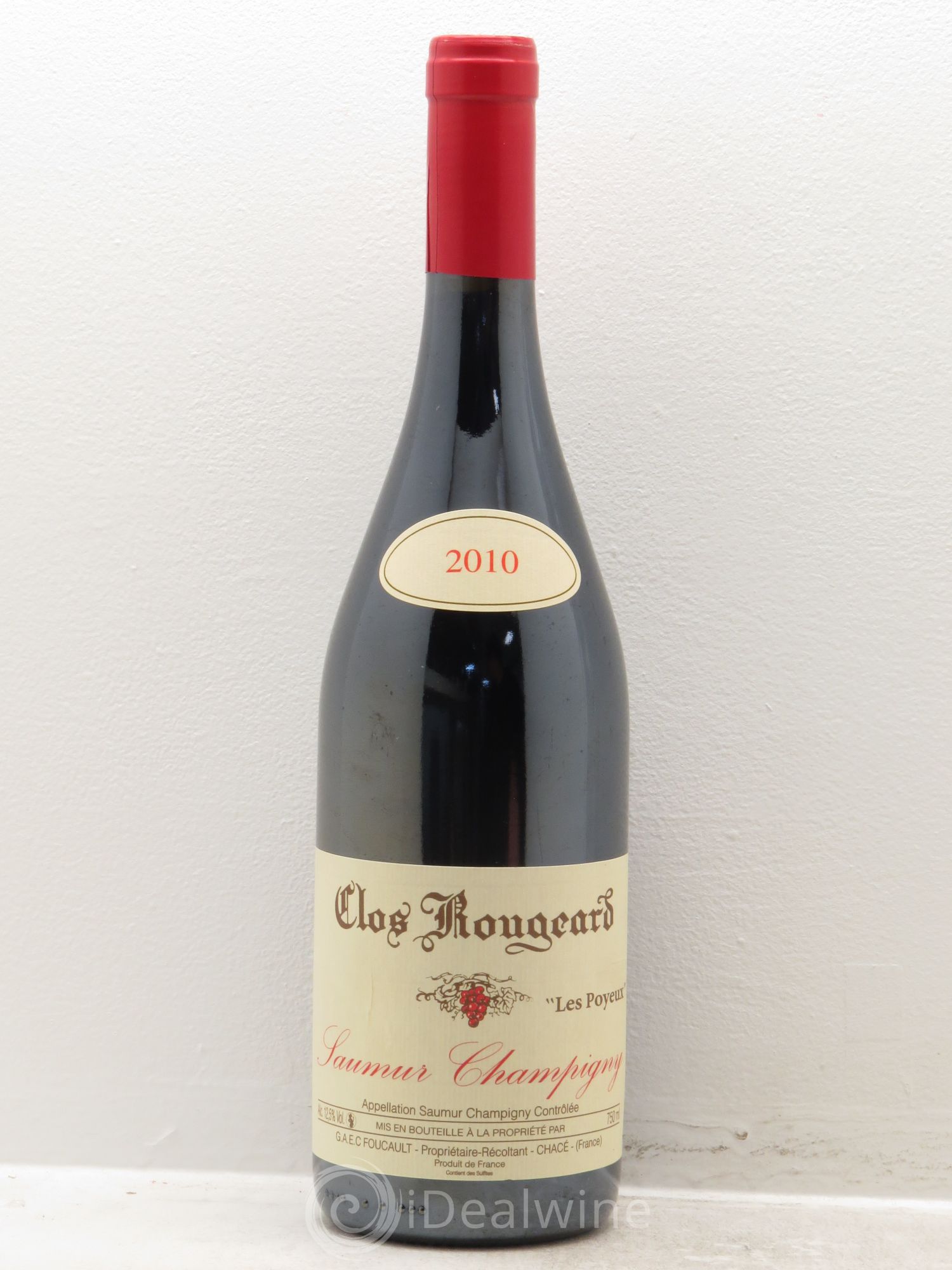 Saumur-Champigny Les Poyeux Clos Rougeard 2010 - Lot de 1 bouteille - 0