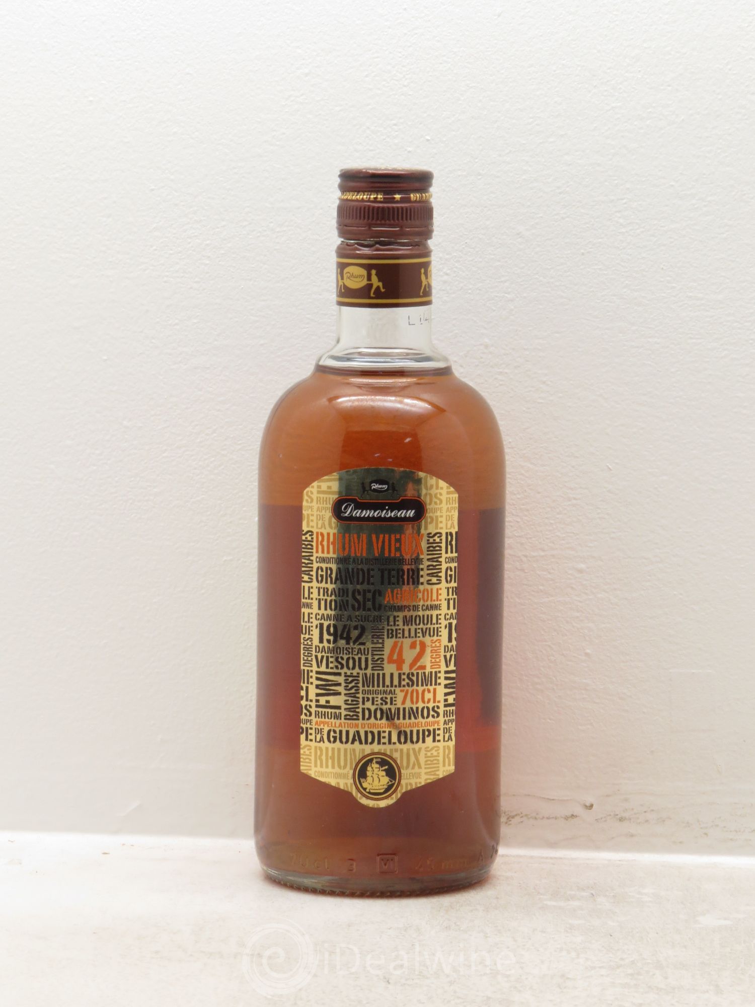 Rhum Guadeloupe Distillerie Damoiseau Club vieux édition spéciale - Lotto di 1 bottiglia - 0