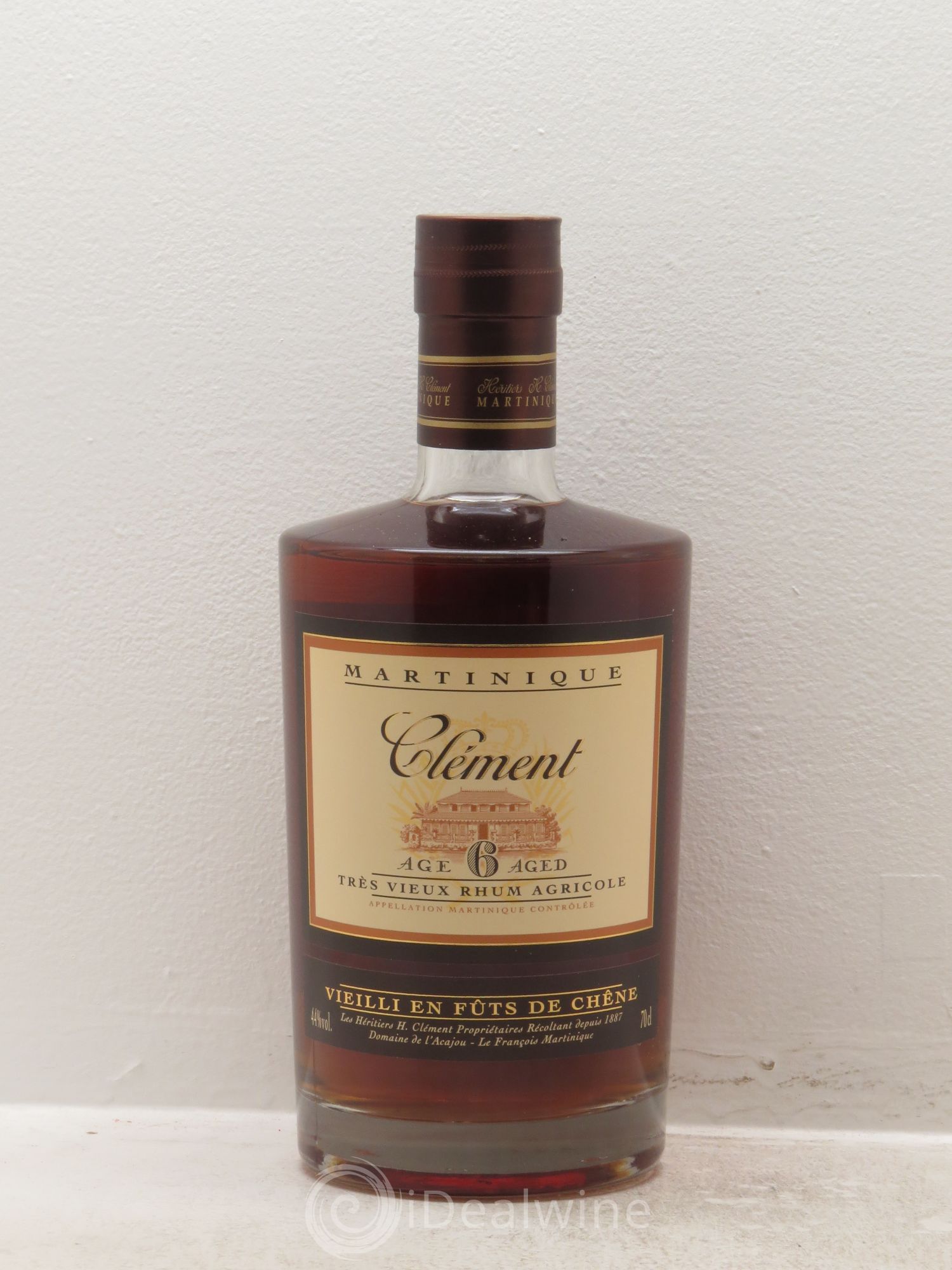 Rhum Clément Trés vieux Hors d'Age - Lotto di 1 bottiglia - 0