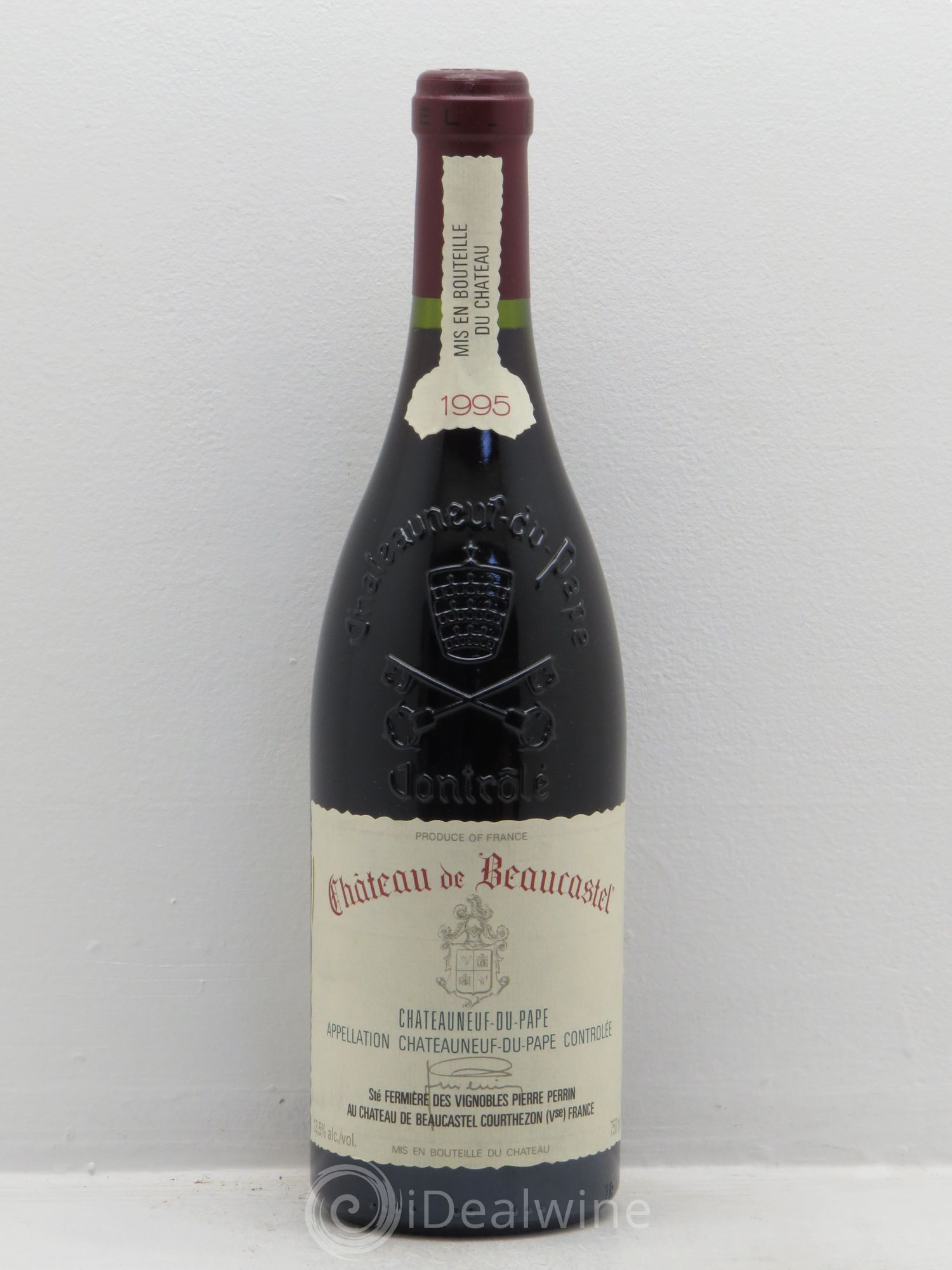Châteauneuf-du-Pape Château de Beaucastel Famille Perrin 1995 - Lot de 1 bouteille - 0