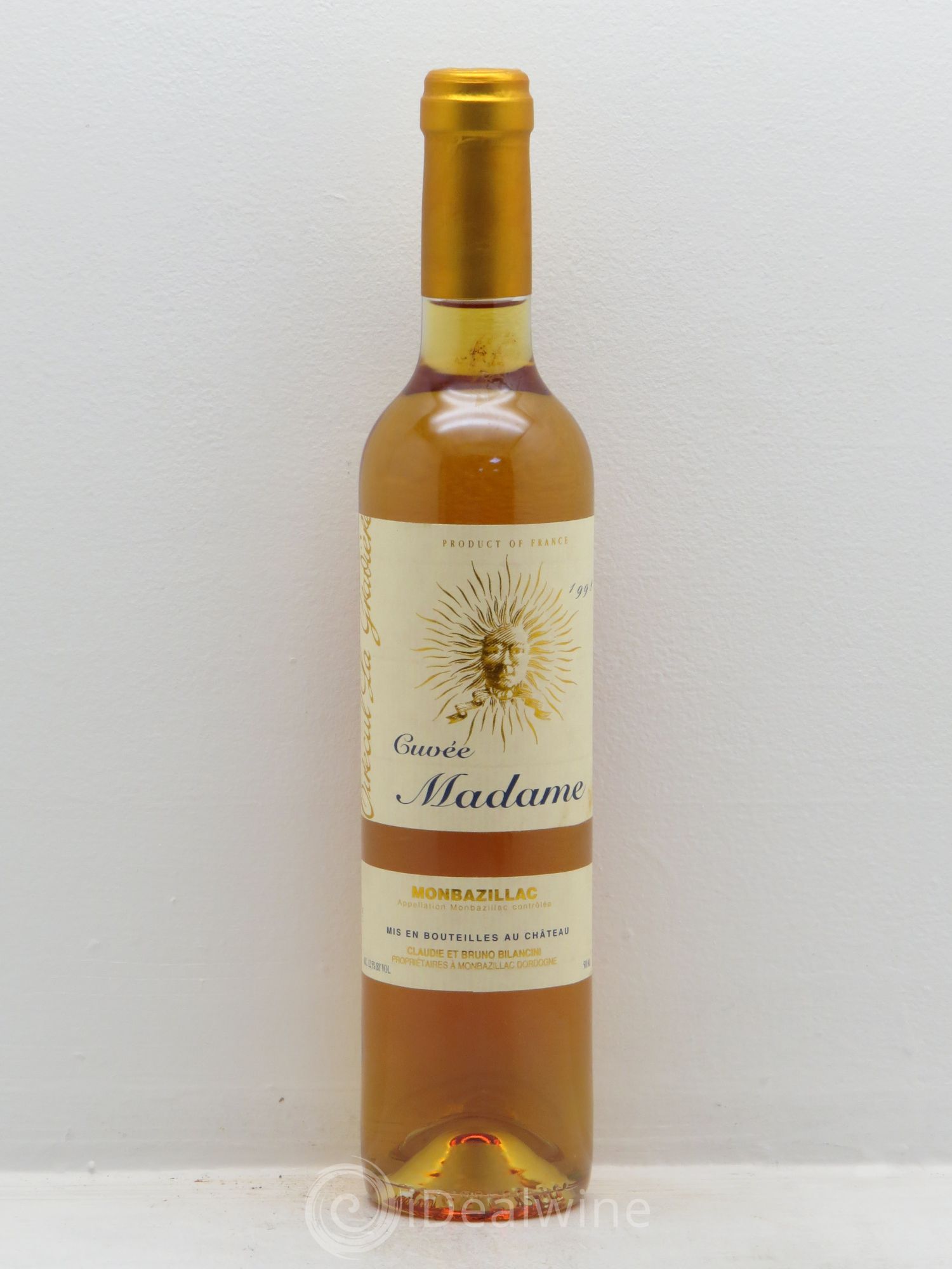 Monbazillac Château Tirecul La Gravière Cuvée Madame Bruno et Claudie Bilancini 1998 - Lotto di 1 bottiglia - 0
