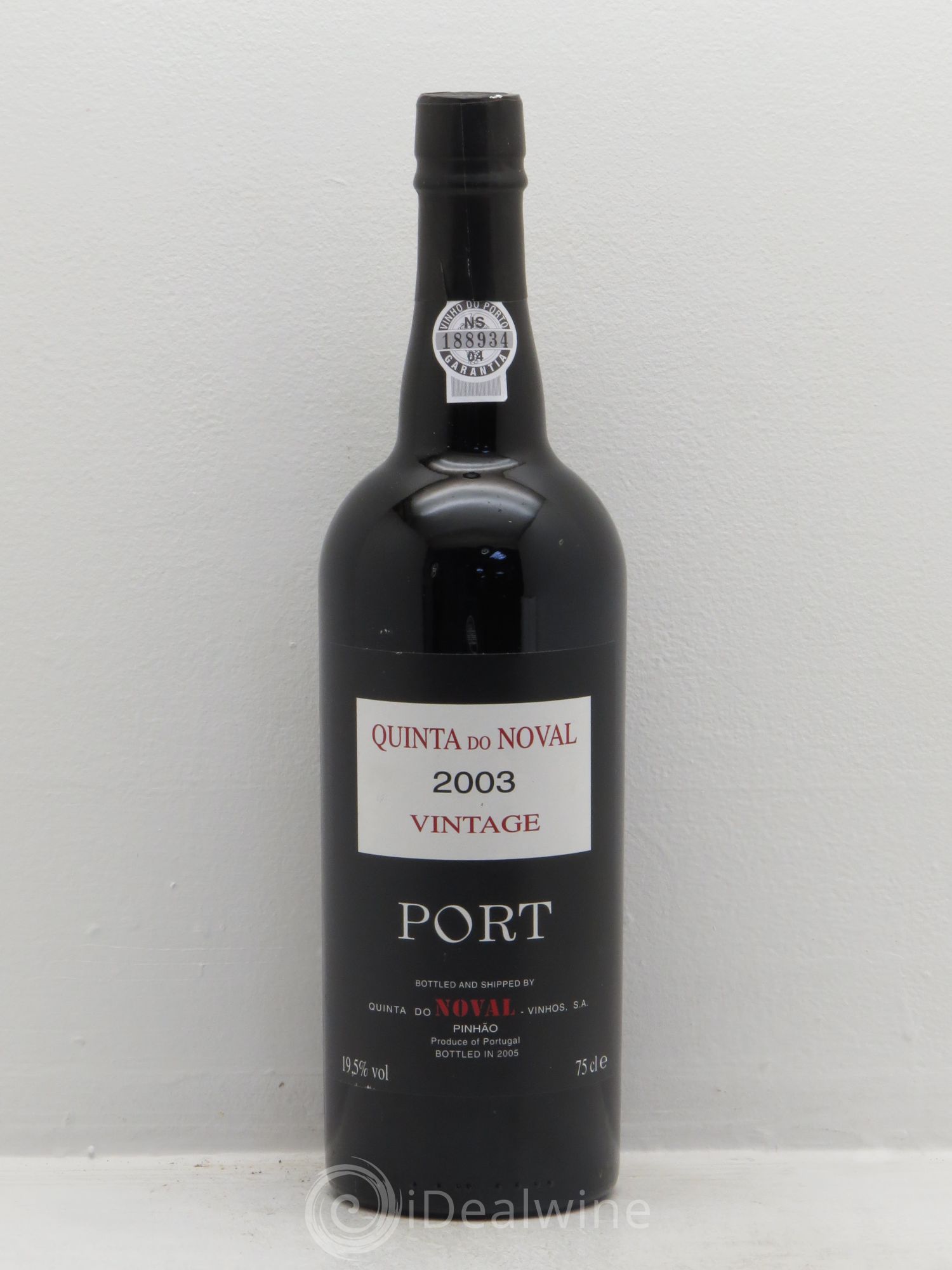 Porto Quinta Do Noval Vintage 2003 - Lot de 1 bouteille - 0