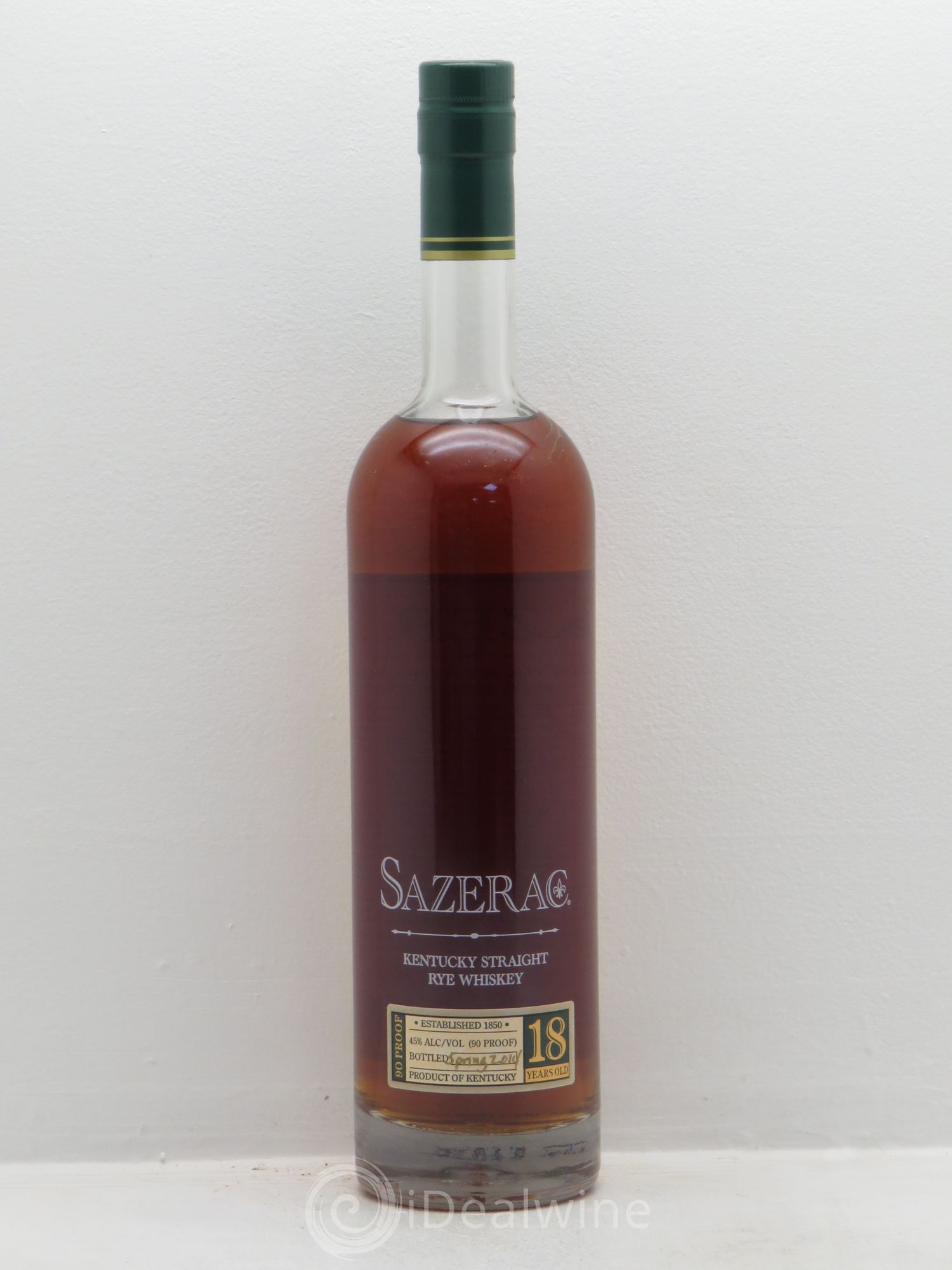 Whisky Kentucky/USA Sazerac 18years old 90 proof Rye (45°-70cl) 2014 - Posten von 1 Flasche - 0