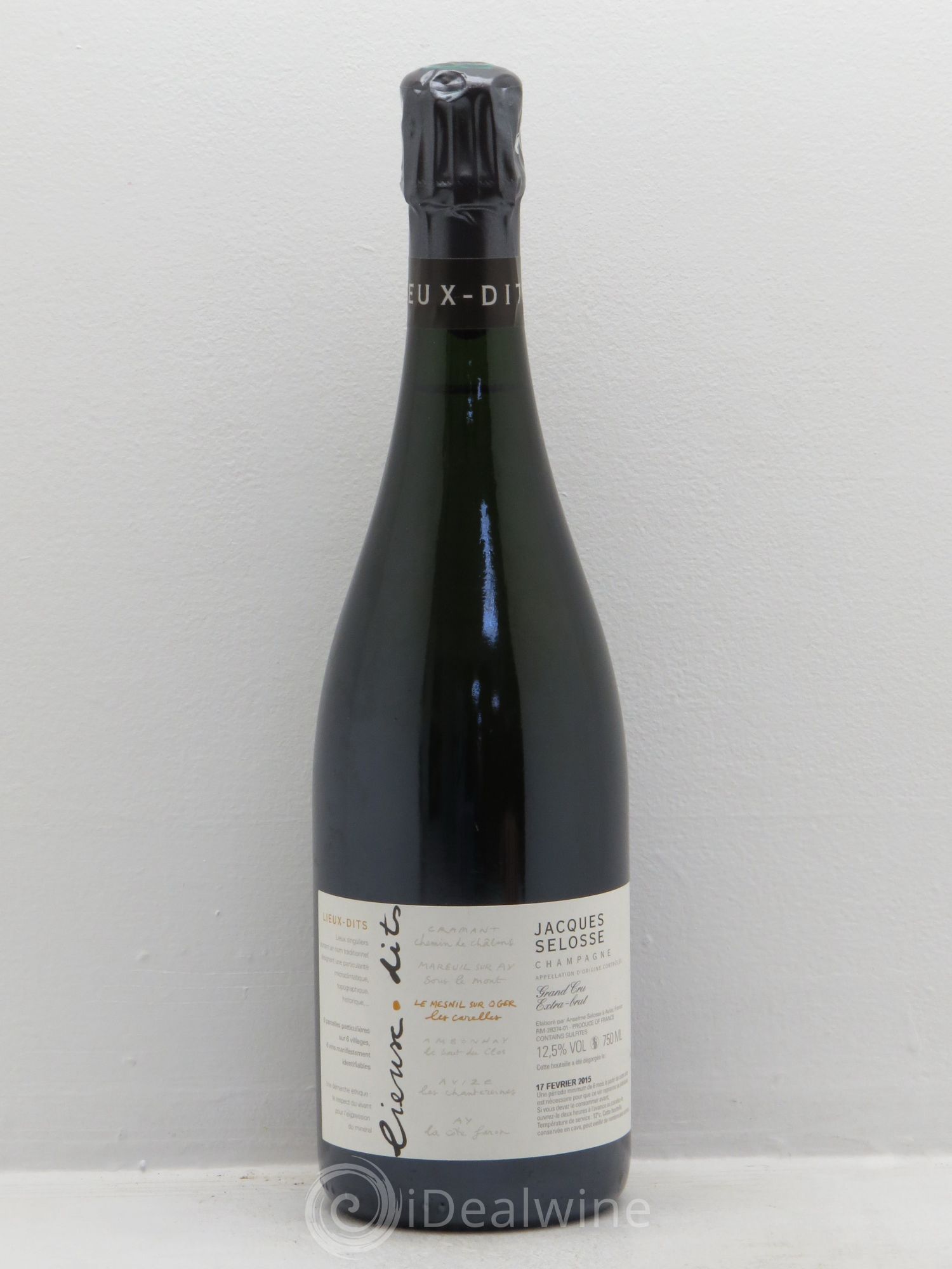 Les Carelles Blanc de Blancs Jacques Selosse - Lot de 1 bouteille - 0