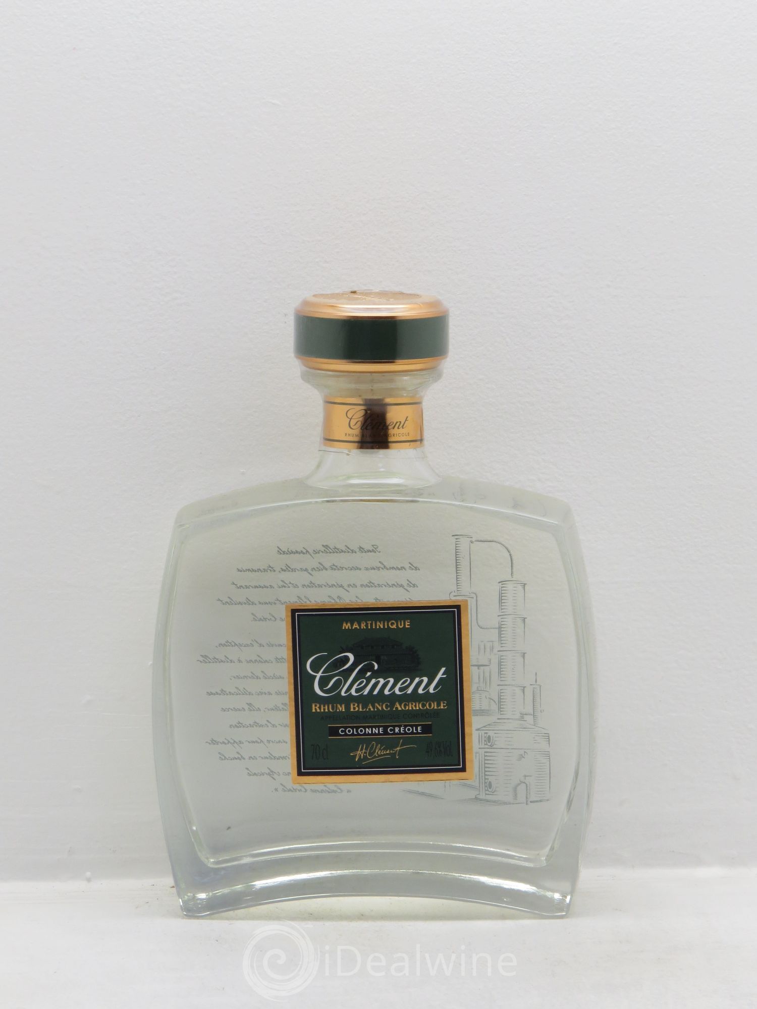 Rhum Distillerie Clément Colonne Créole (49.5°-70cl) - Lotto di 1 bottiglia - 0