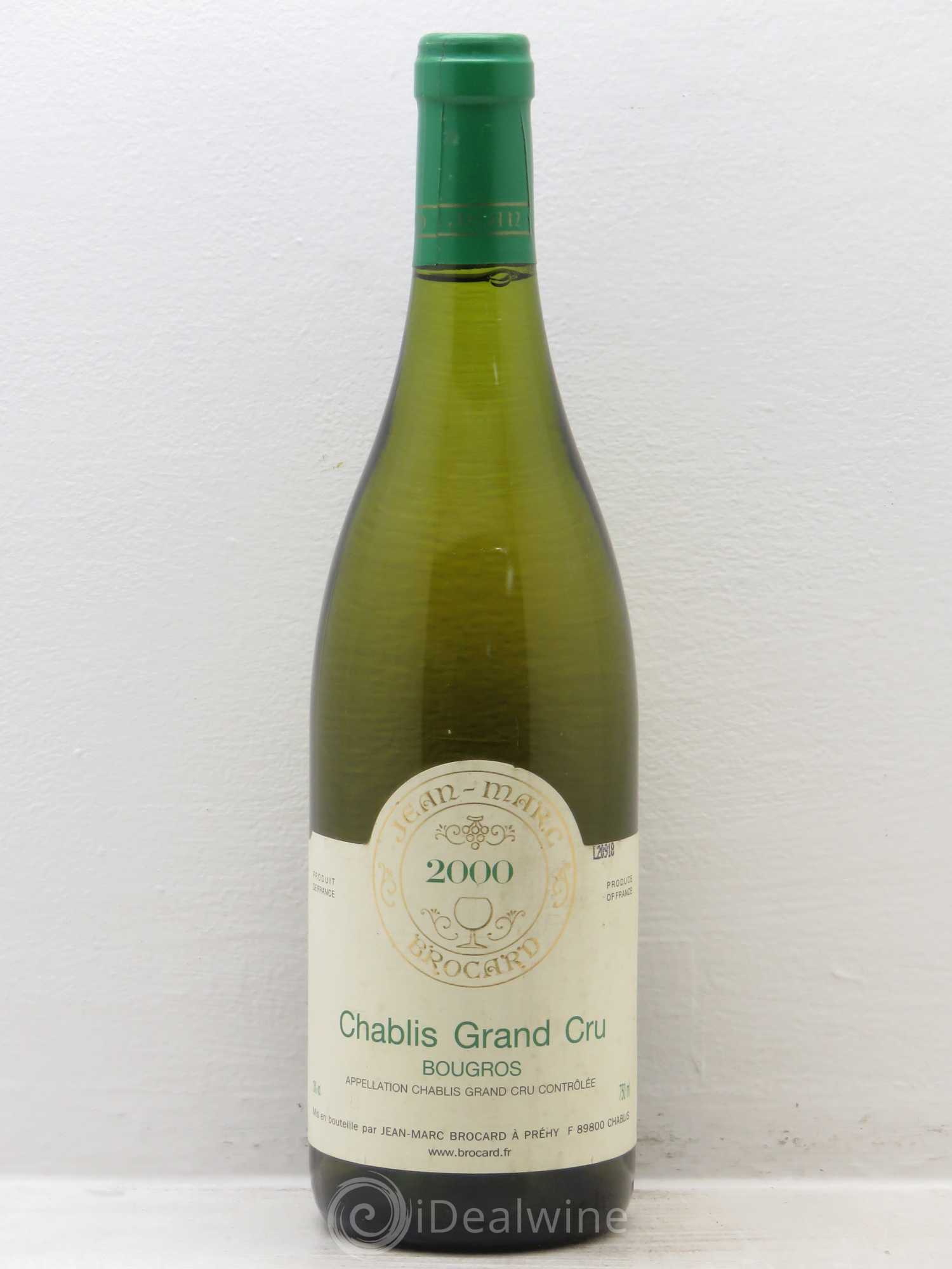 Chablis Grand Cru 2000 - Lot de 1 bouteille - 0