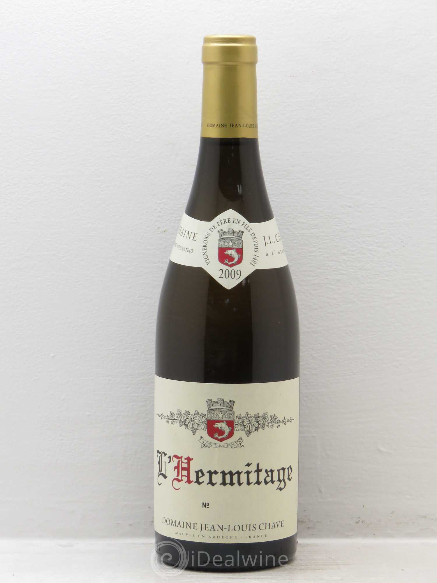 Hermitage Jean-Louis Chave 2009 - Lot de 1 bouteille - 0