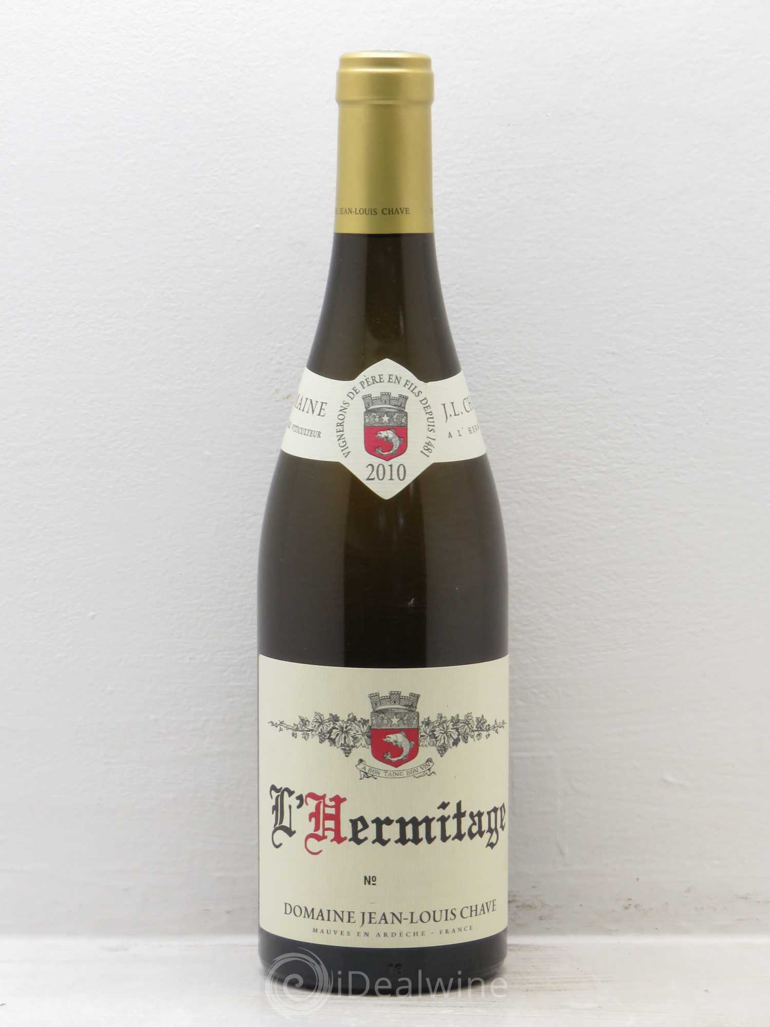 Hermitage Jean-Louis Chave 2010 - Lot de 1 bouteille - 0