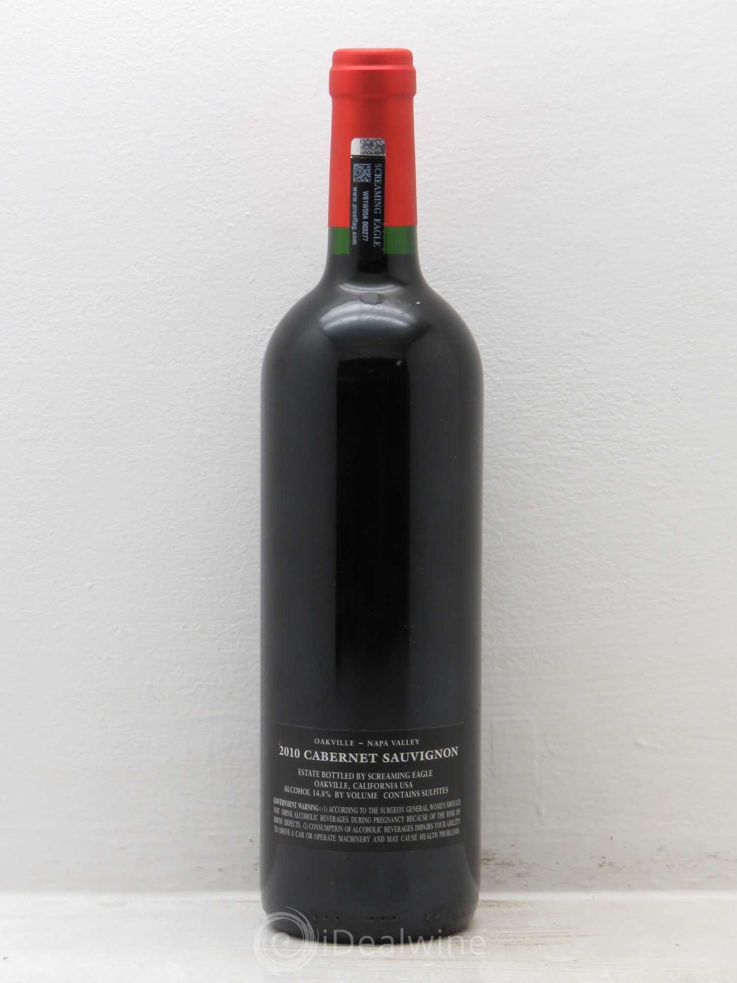 Oakville Napa Valley Screaming Eagle Stanley Kroenke 2010 - Lot de 1 bouteille - 1