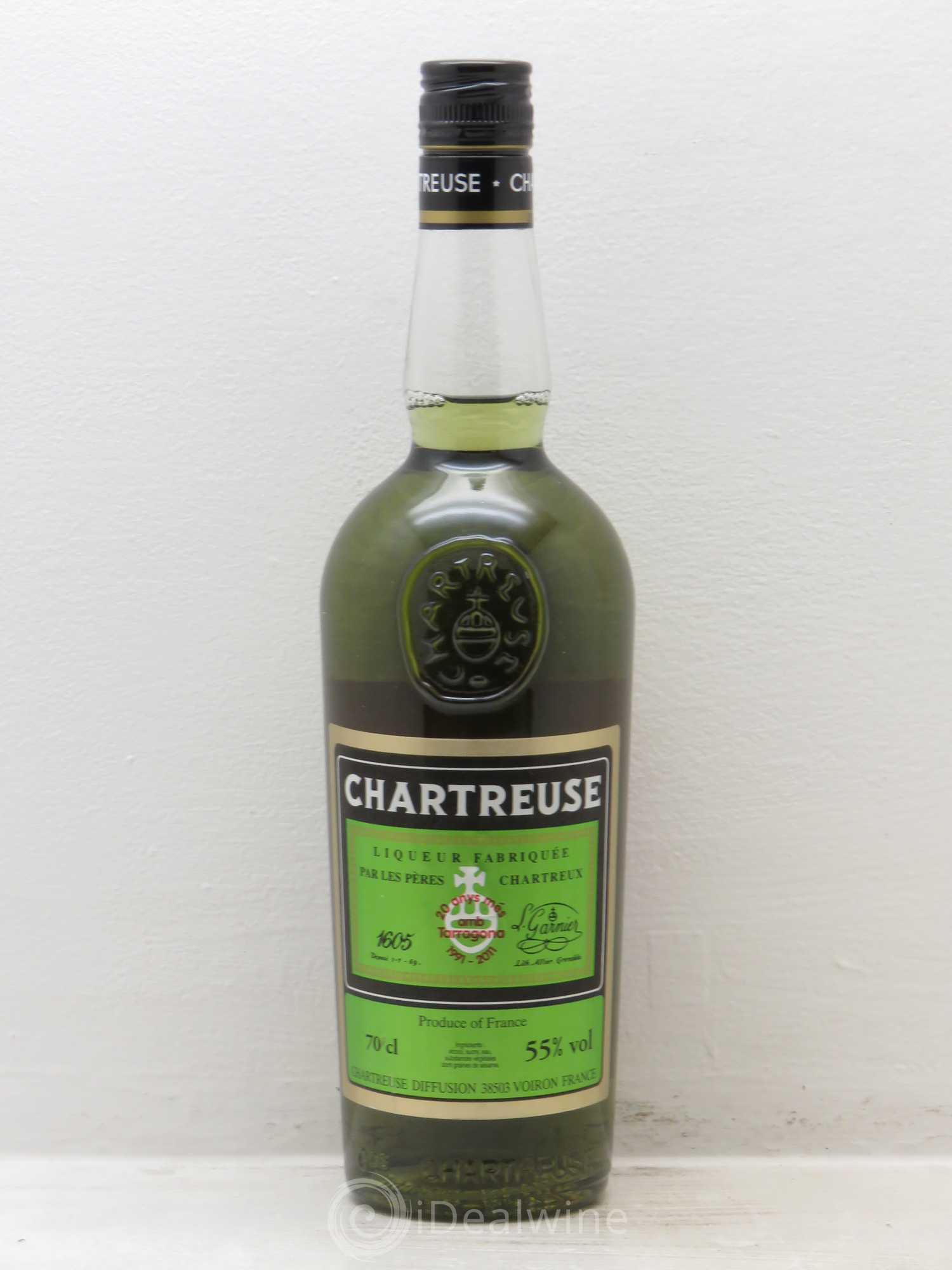Chartreuse Pères Chartreux Verte Santa Tecla (55%) 2011 - Posten von 1 Flasche - 0
