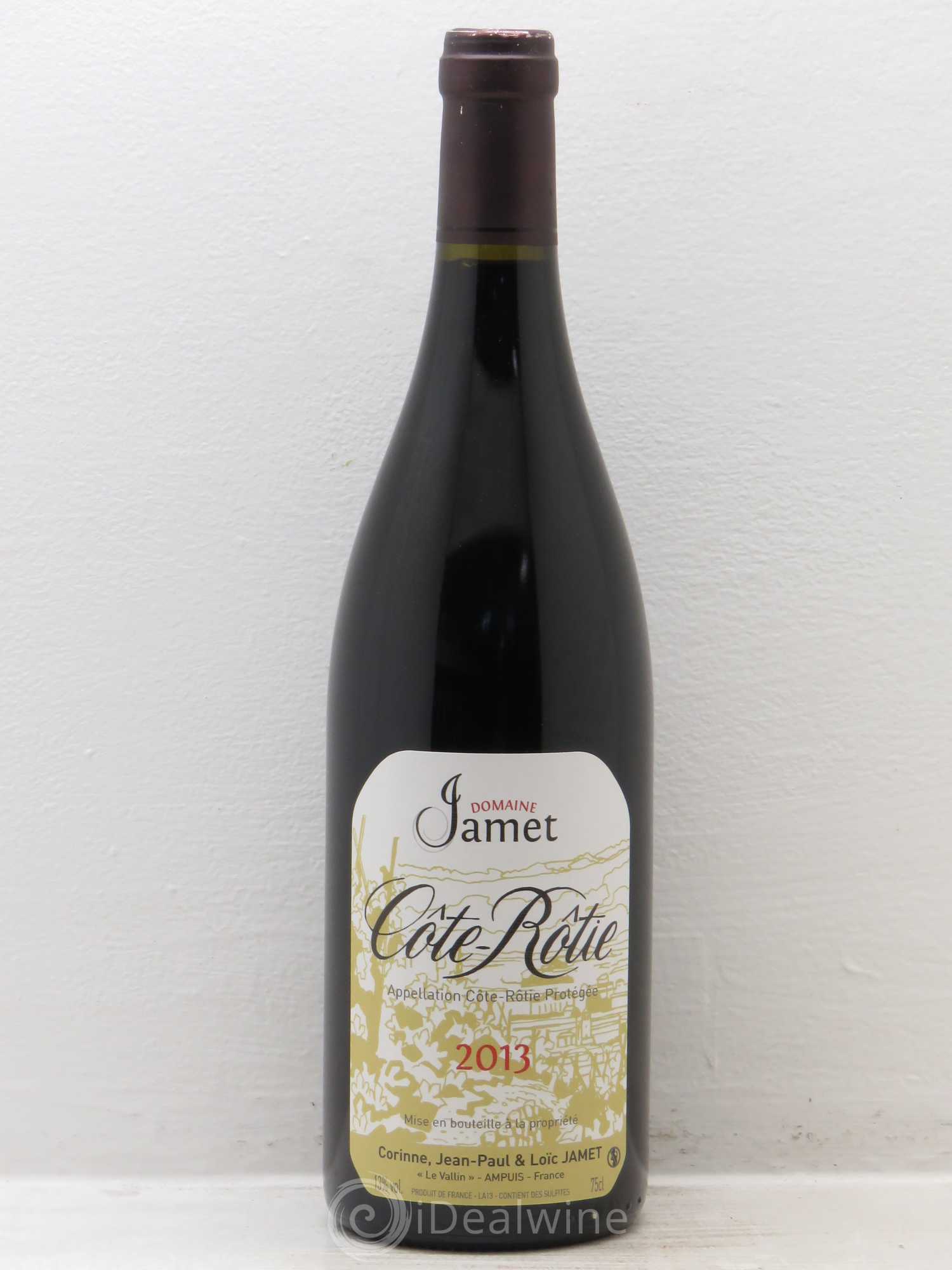 Côte-Rôtie Jamet (Domaine) 2013 - Lot de 1 bouteille - 0