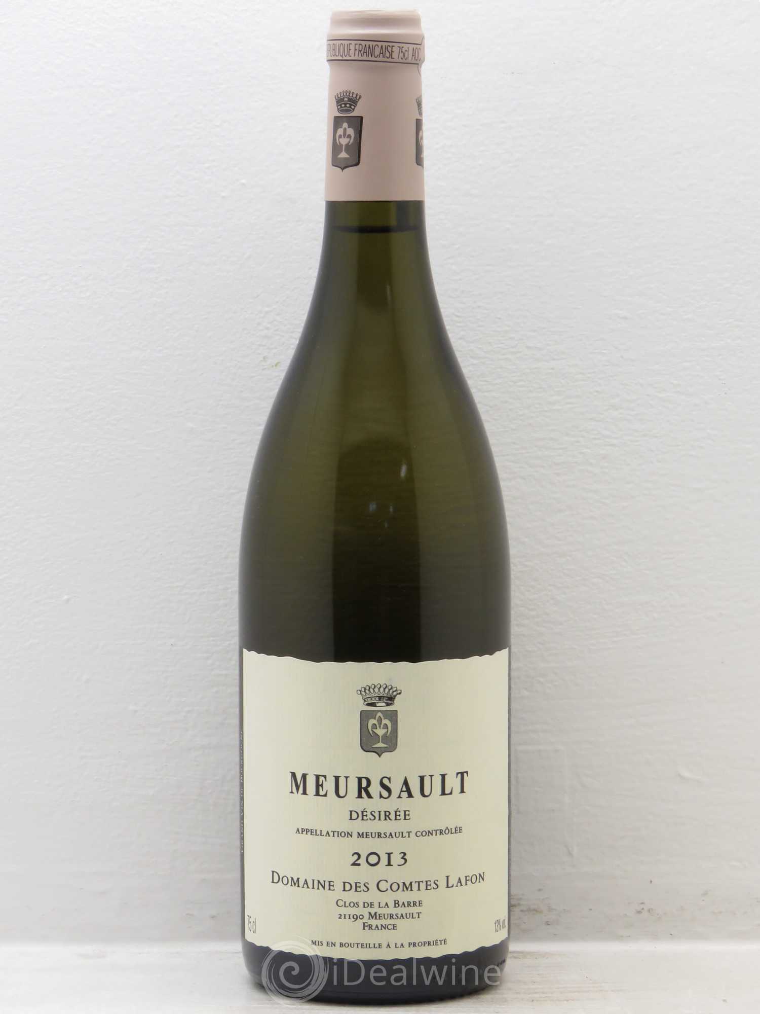 Meursault Désirée Comtes Lafon (Domaine des) 2013 - Lot de 1 bouteille - 0