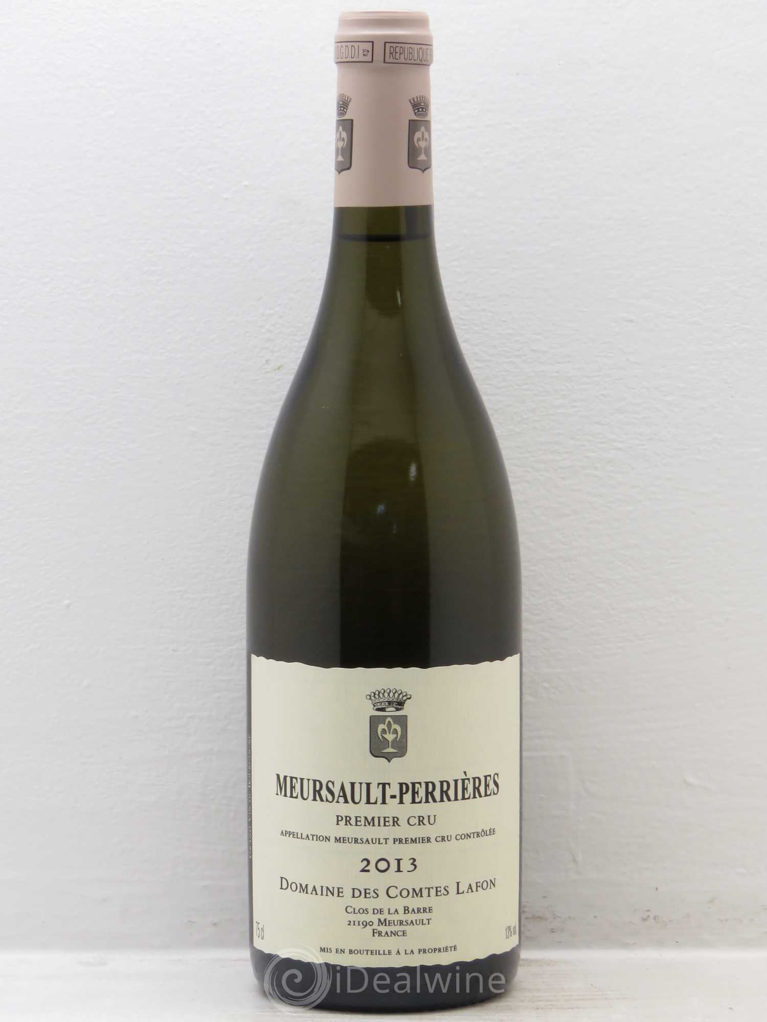 Meursault 1er Cru Perrières Comtes Lafon (Domaine des) 2013 - Lot de 1 bouteille - 0
